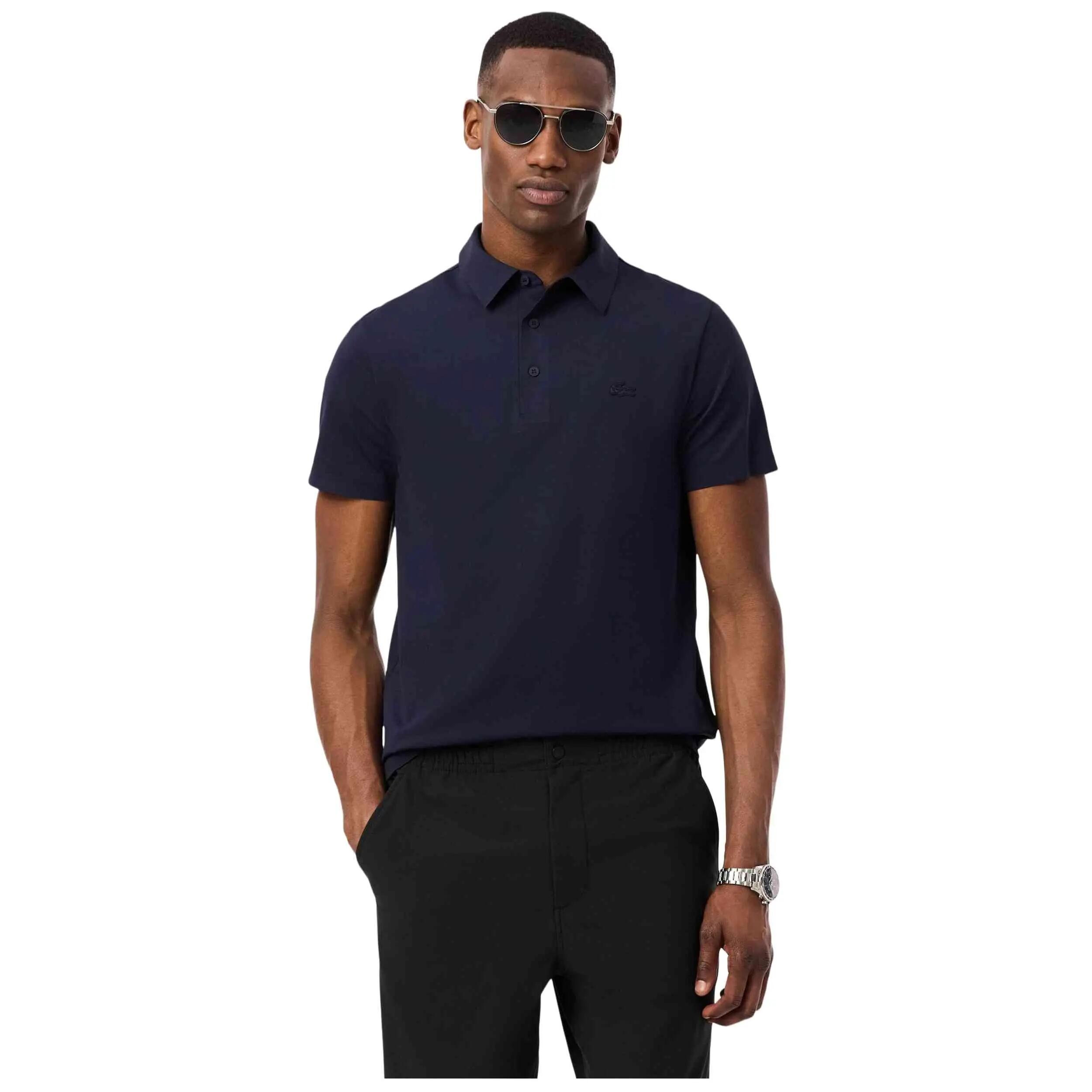 Polo à manches courtes Lacoste modèle Commuter "Azul Marino" pour homme 2/5