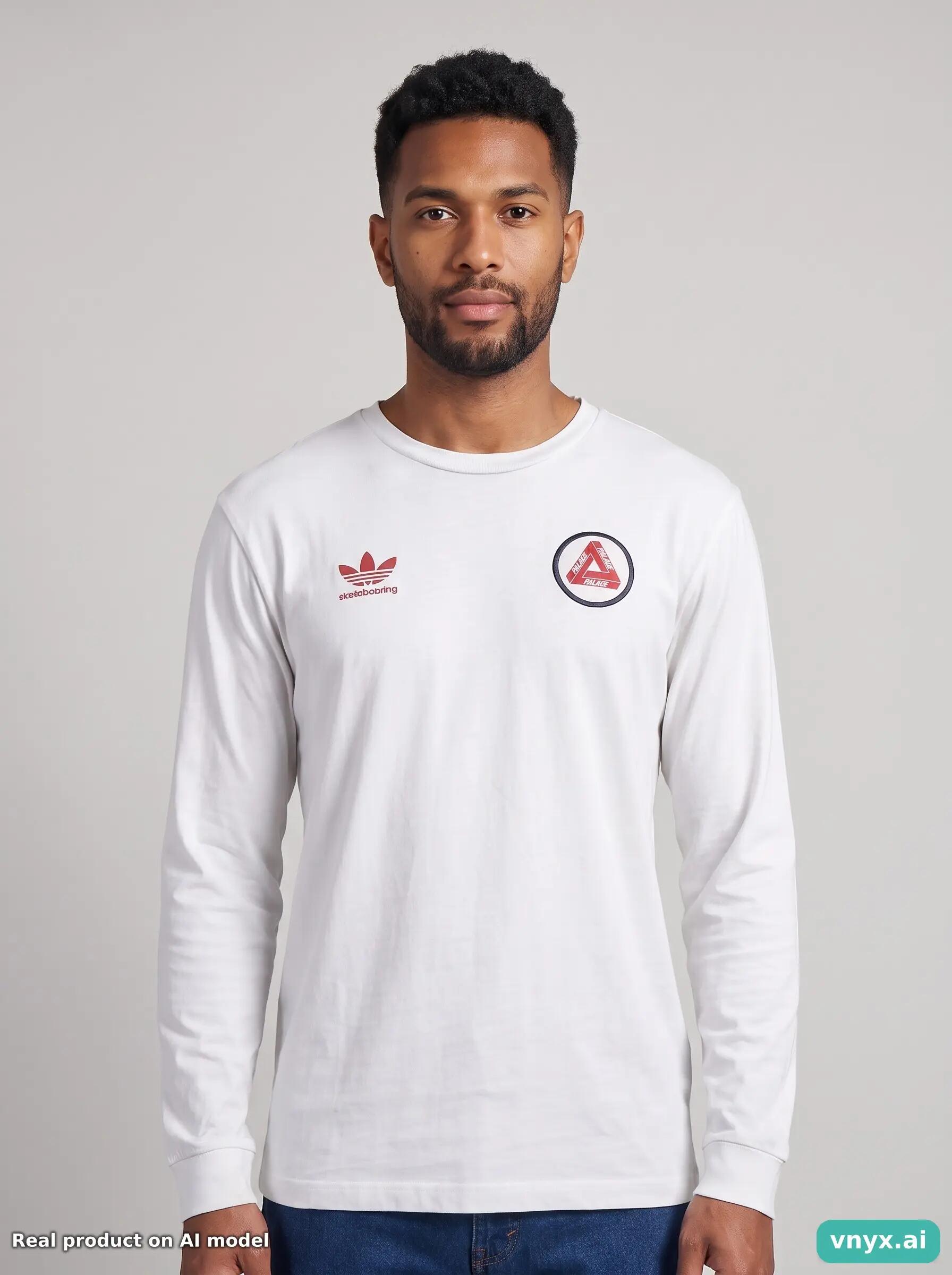 Second Life - Adidas White Long Sleeve Men 5/5