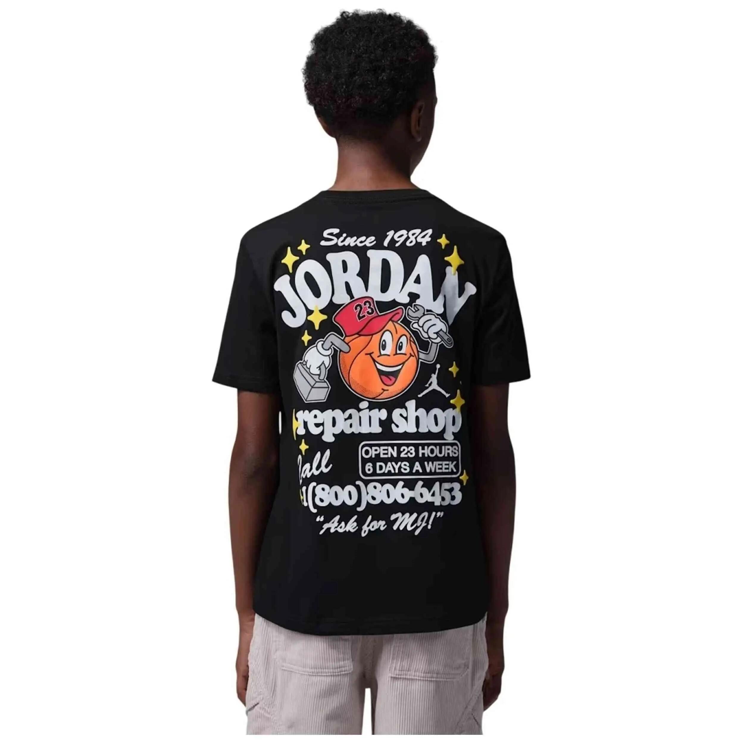 Kurzarmshirt Jordan Modell MJ's Repair Shop für unisex jungen 2/5