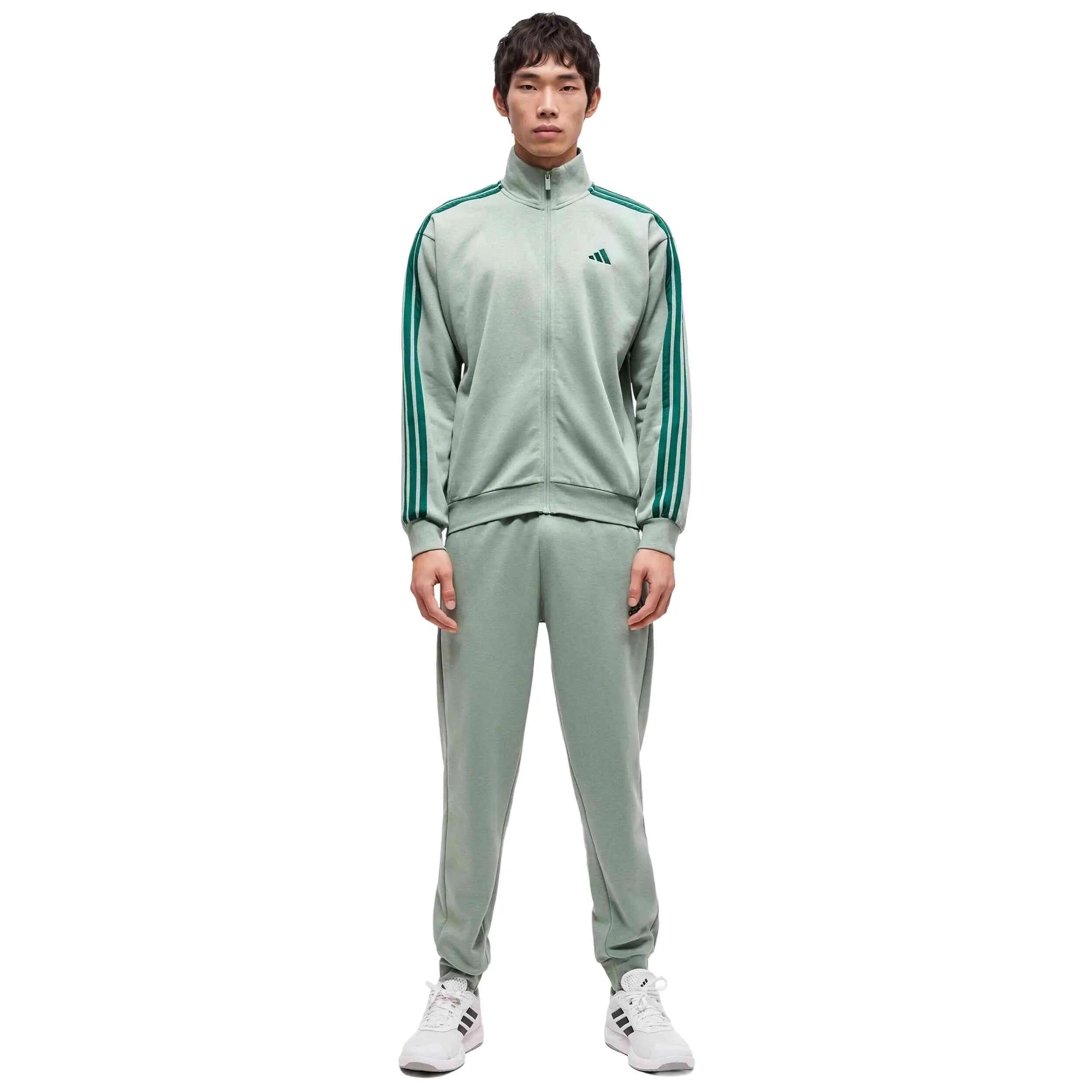 Fato de treino completo Adidas modelo Trening 3-Stripes Fleece para homem 2/10