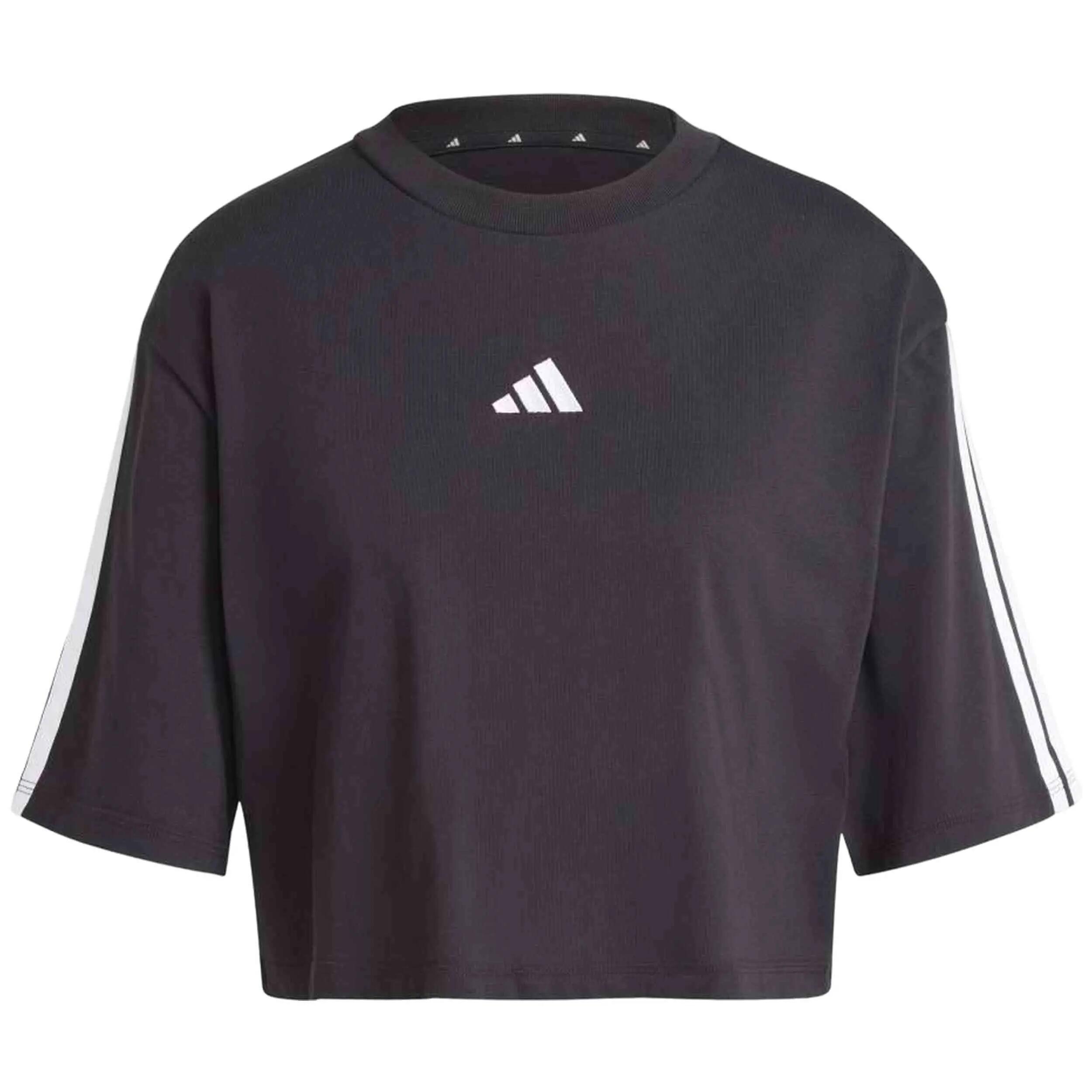 T-shirt Adidas modèle Essentials 3 Stripes pour femmes 5/5