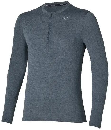 T-shirt - Sport - Homme - Demi-zip - Core Impulse - Saumon