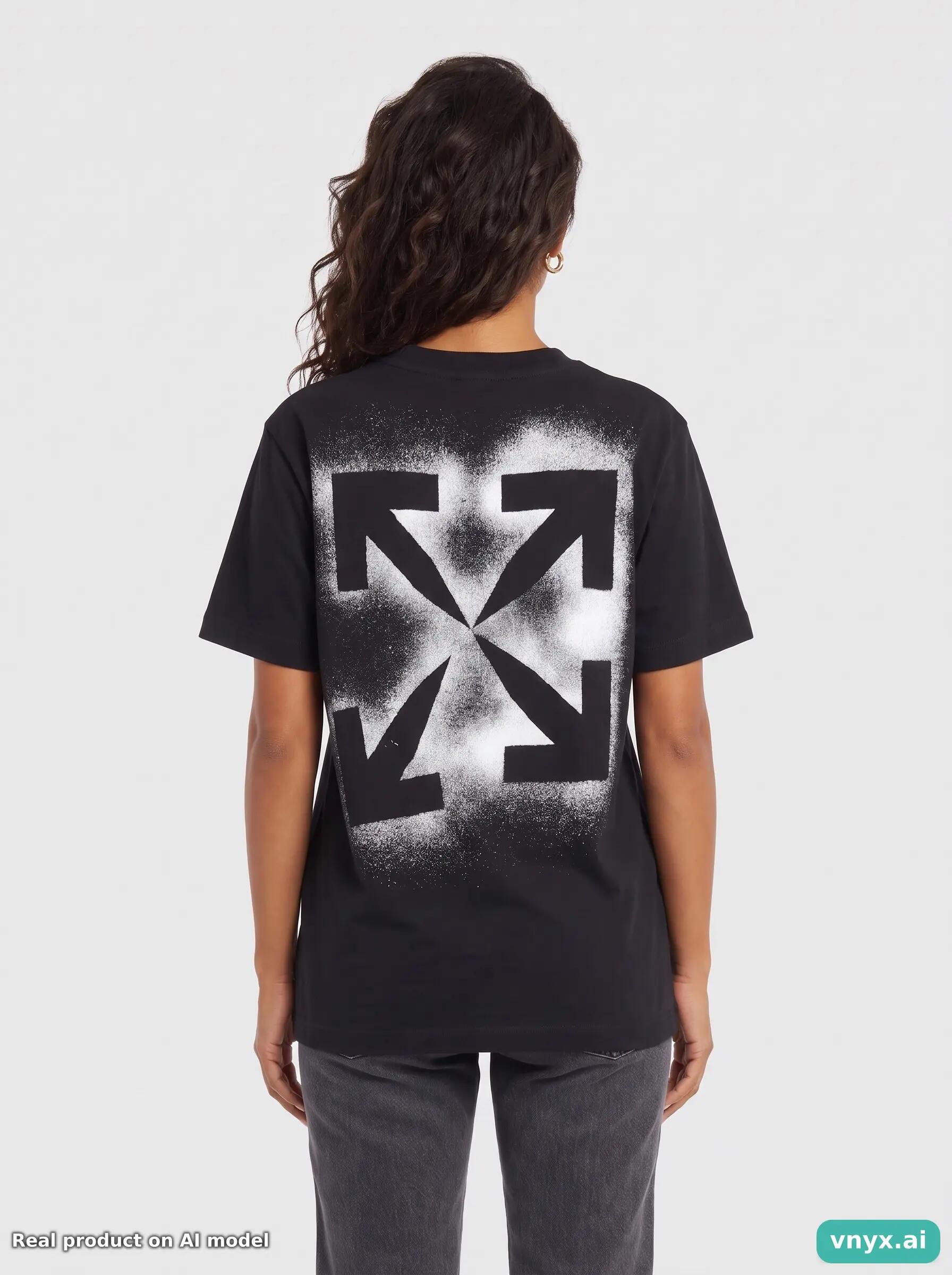 Second Life - Off-White T-Shirt in Black size W22 2/5