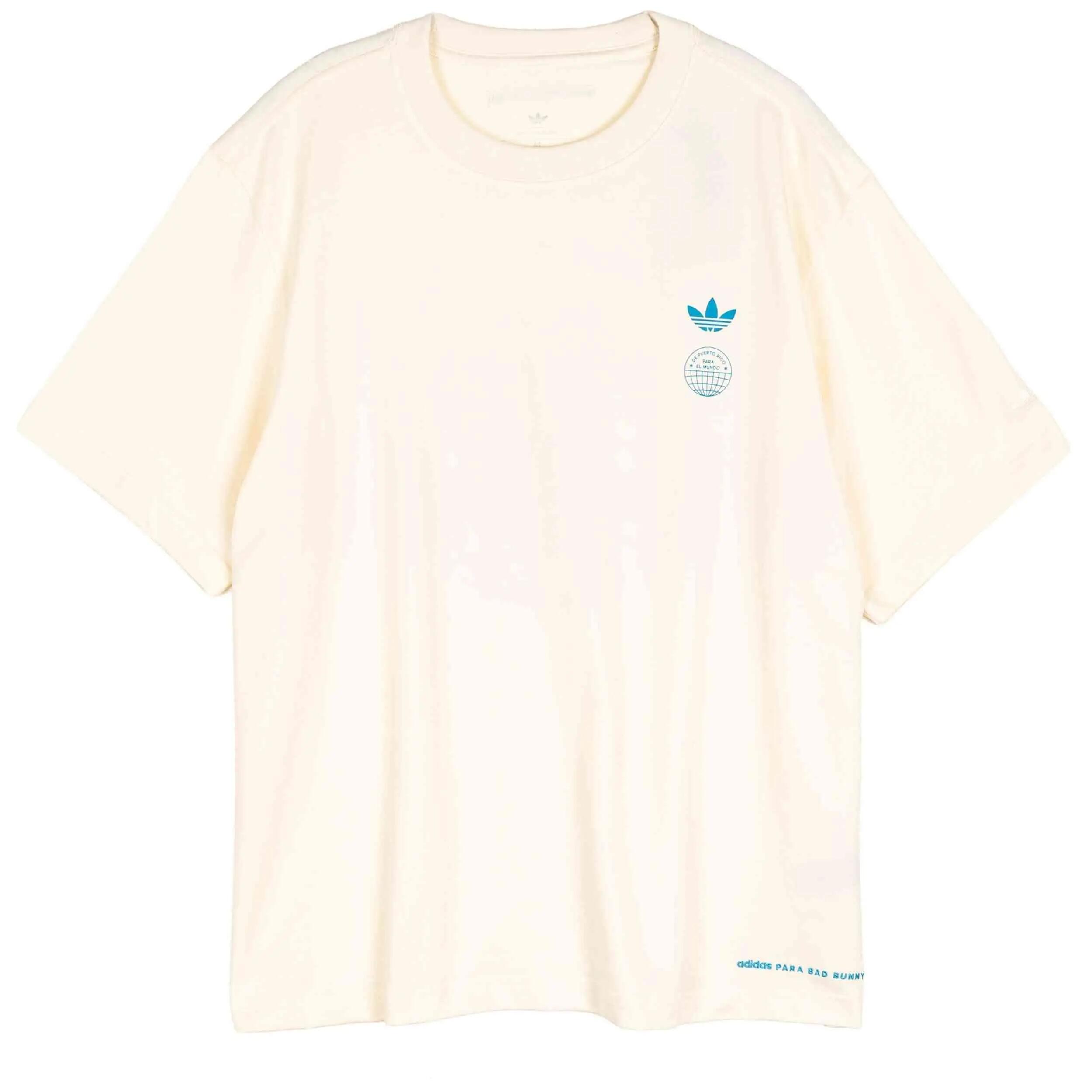 T-shirt Adidas modèle Madrid Heavyweight x Bad Bunny Tour Merch "Cr pour unisexe 2/4