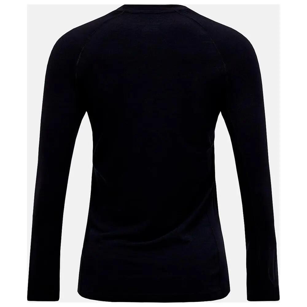 Baselayer - Ski - Dames - Merino - Magic Crew - Zwart 4/4