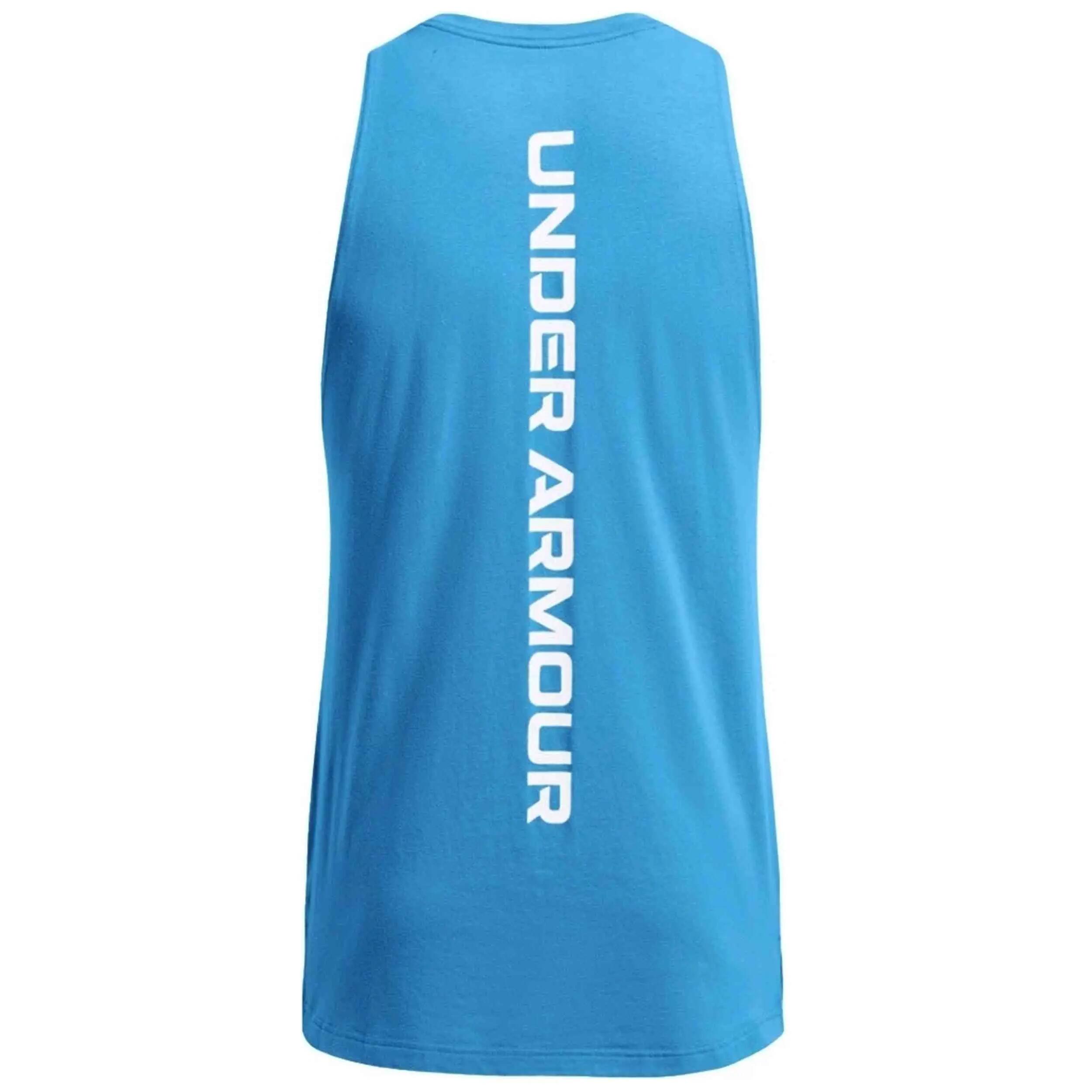 Debardeur Under Armour modèle UA Zone "Viral Blue" pour homme 2/4