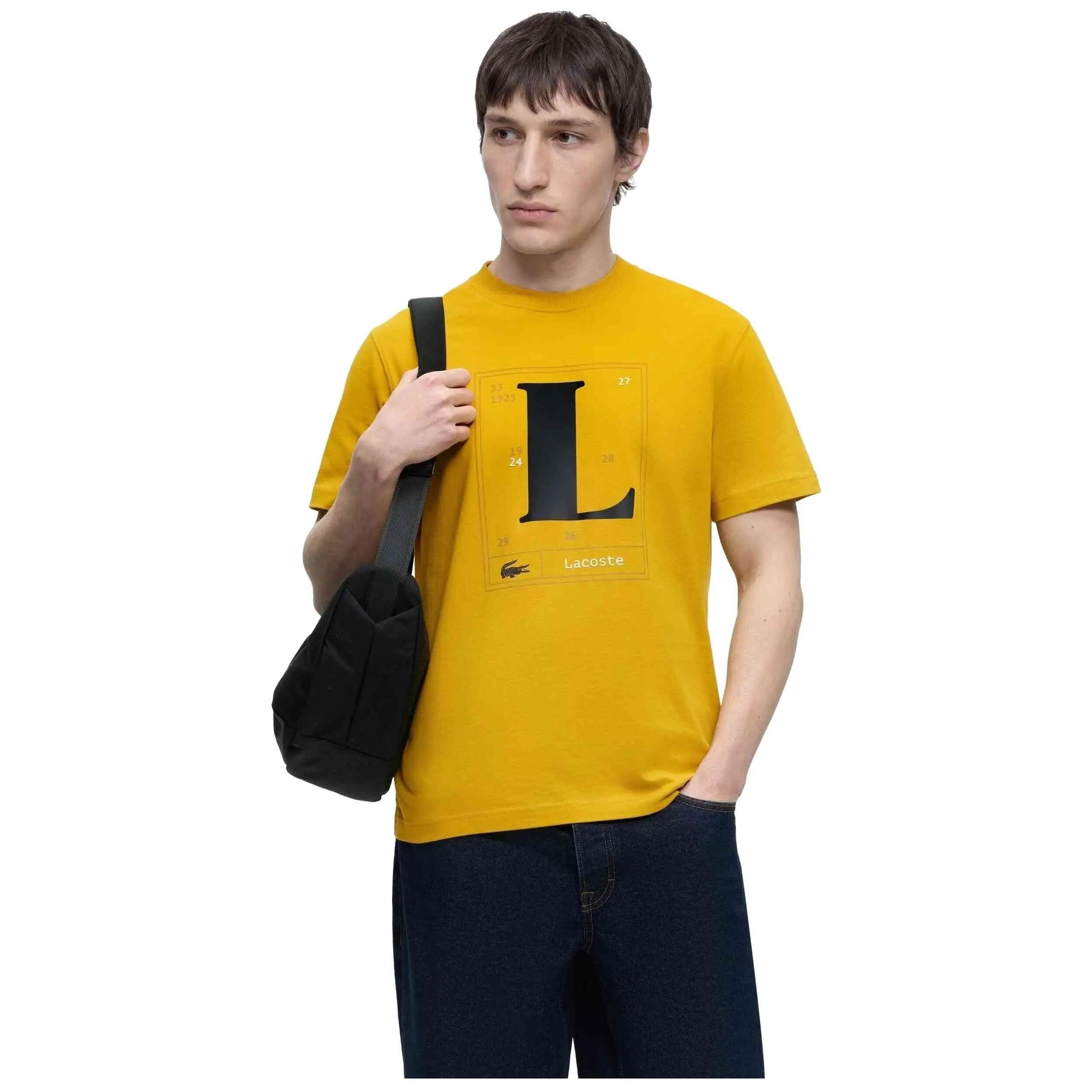 Maglia a maniche corte Lacoste modello 124-15945669411160 per uomini 5/5