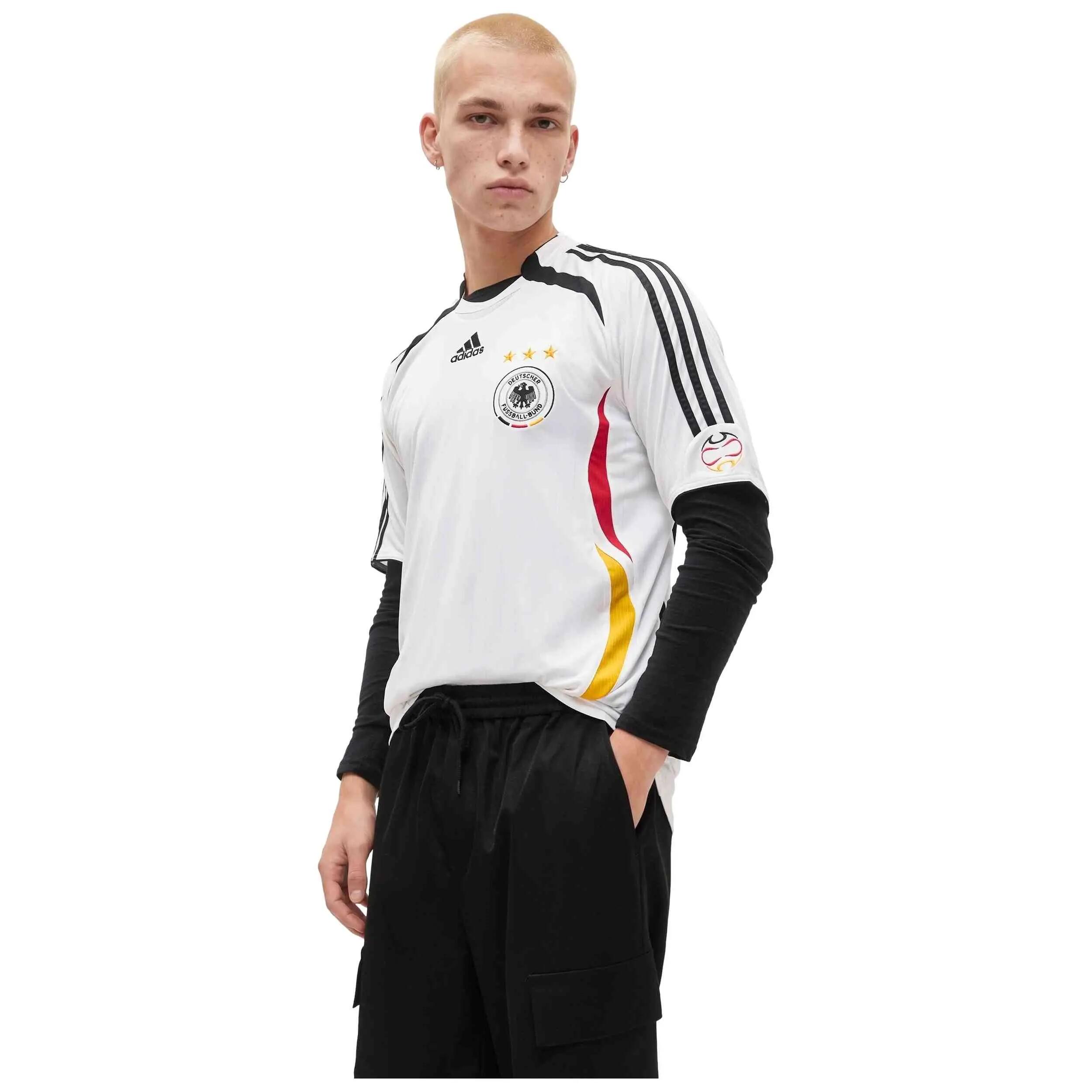 Maillot de football Adidas modèle Germany Home 2006 pour unisexe 4/4