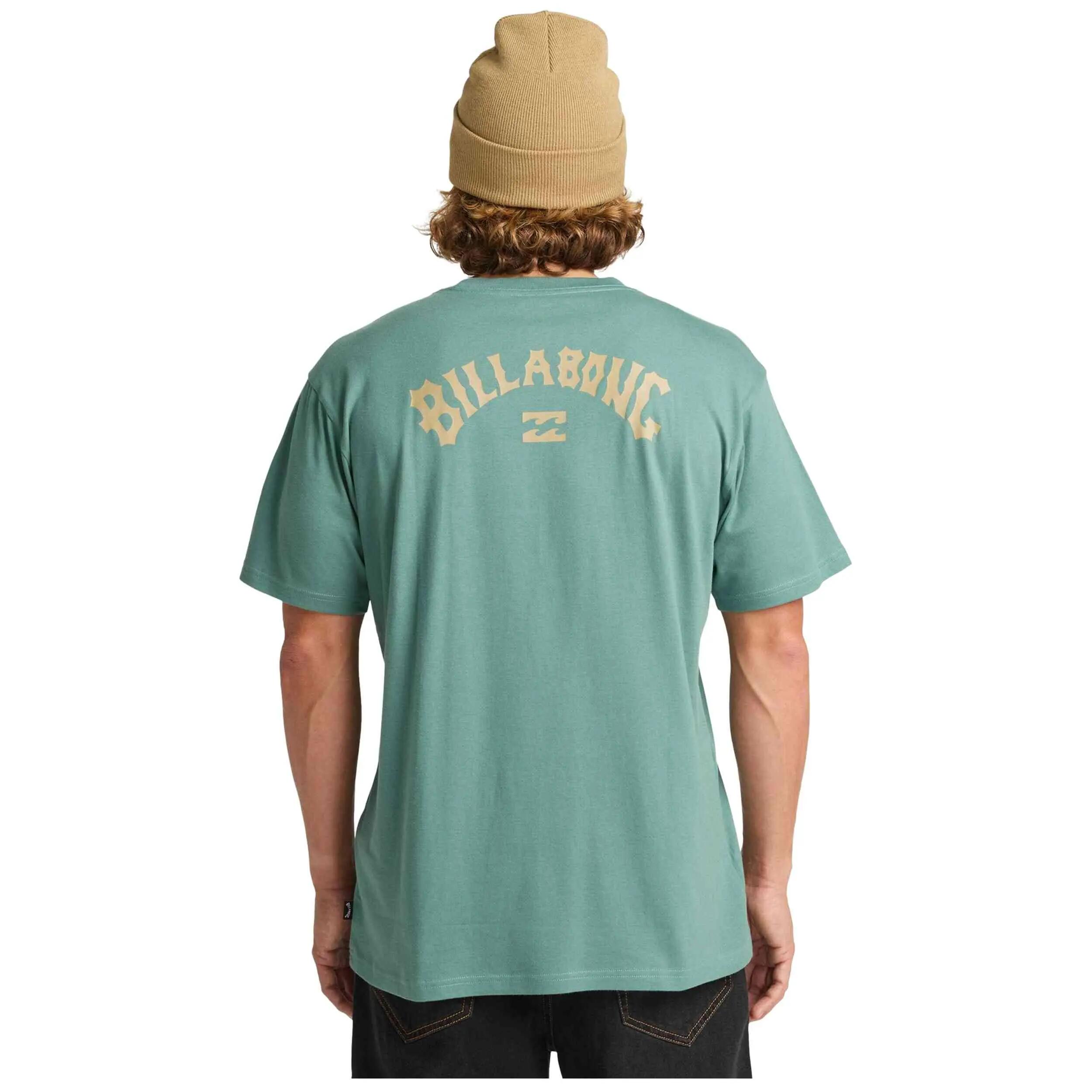 T-shirt met korte mouwen Billabong model Arch Wave "Turquesa" voor unisex 5/5