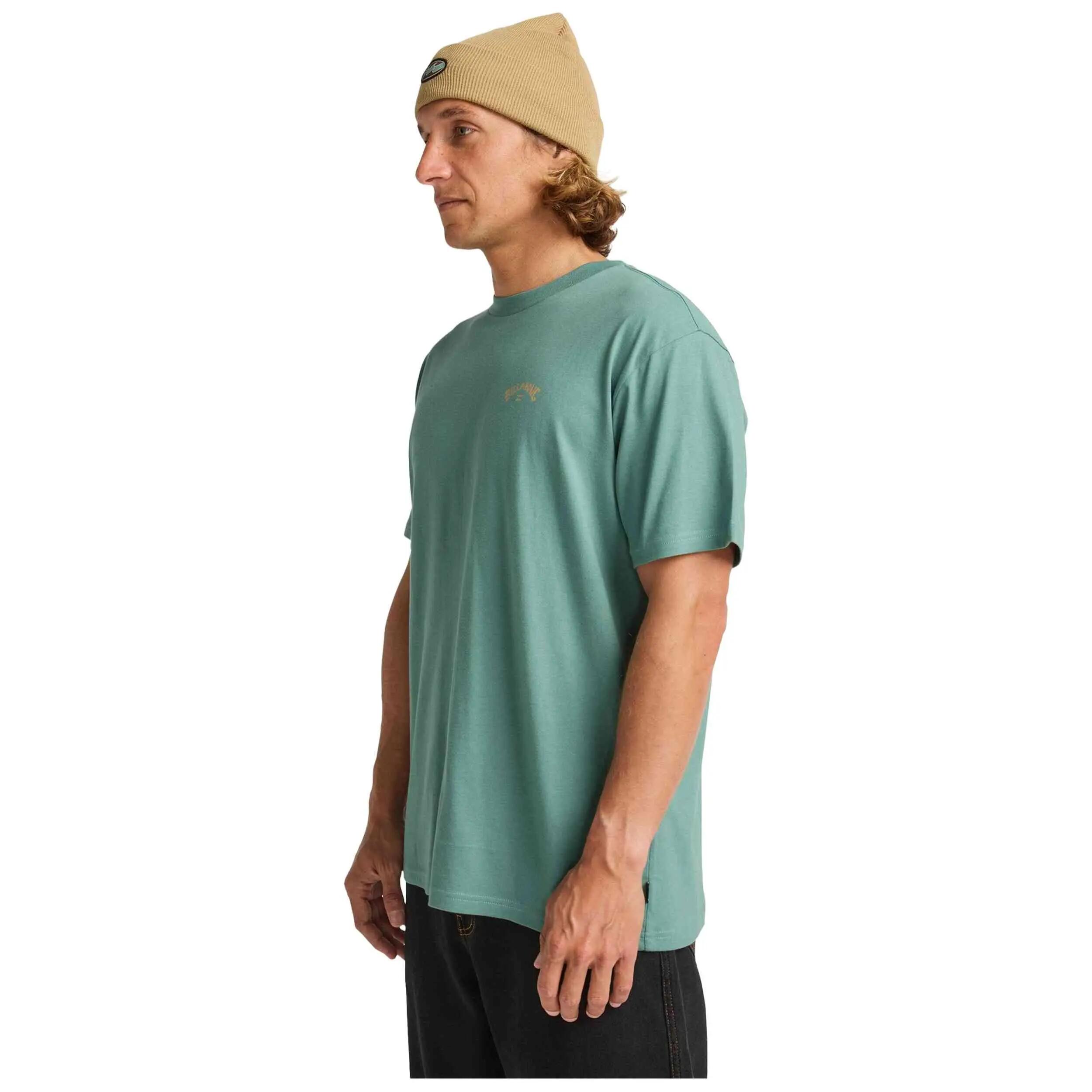 T-shirt met korte mouwen Billabong model Arch Wave "Turquesa" voor unisex 4/5