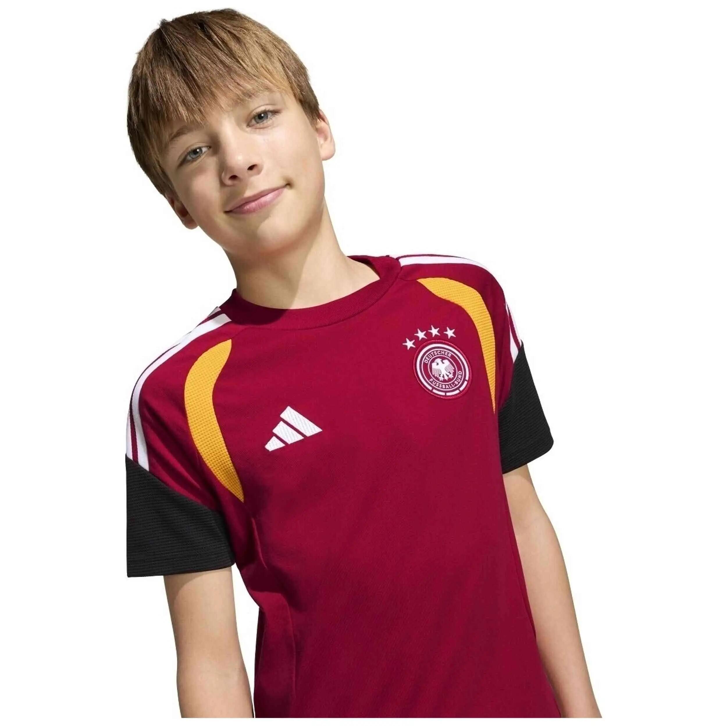 T-shirt Adidas modèle Germany 26 Tiro Sweat T-Shirt Kids "T pour unisexe enfants 4/5
