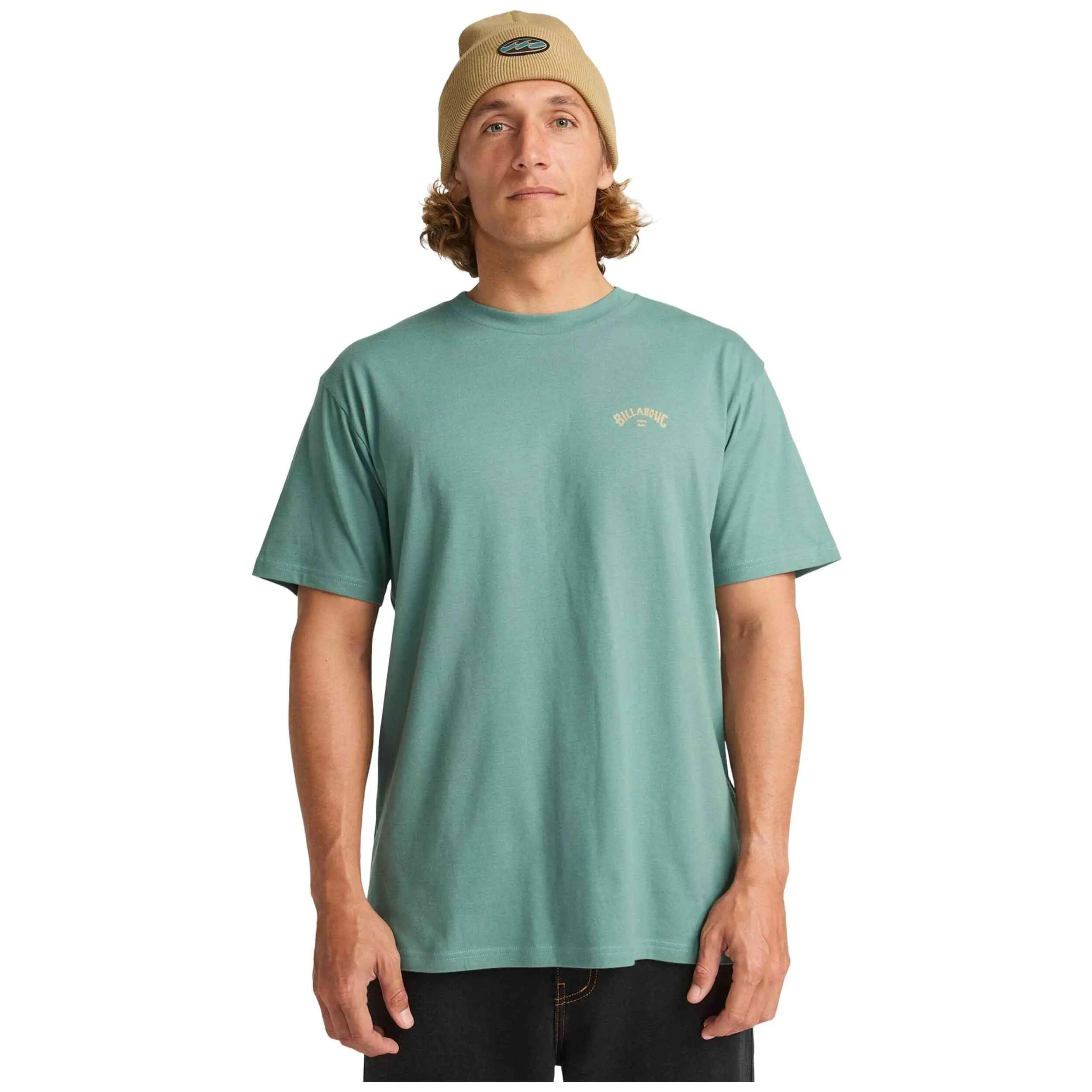T-shirt met korte mouwen Billabong model Arch Wave "Turquesa" voor unisex 3/5