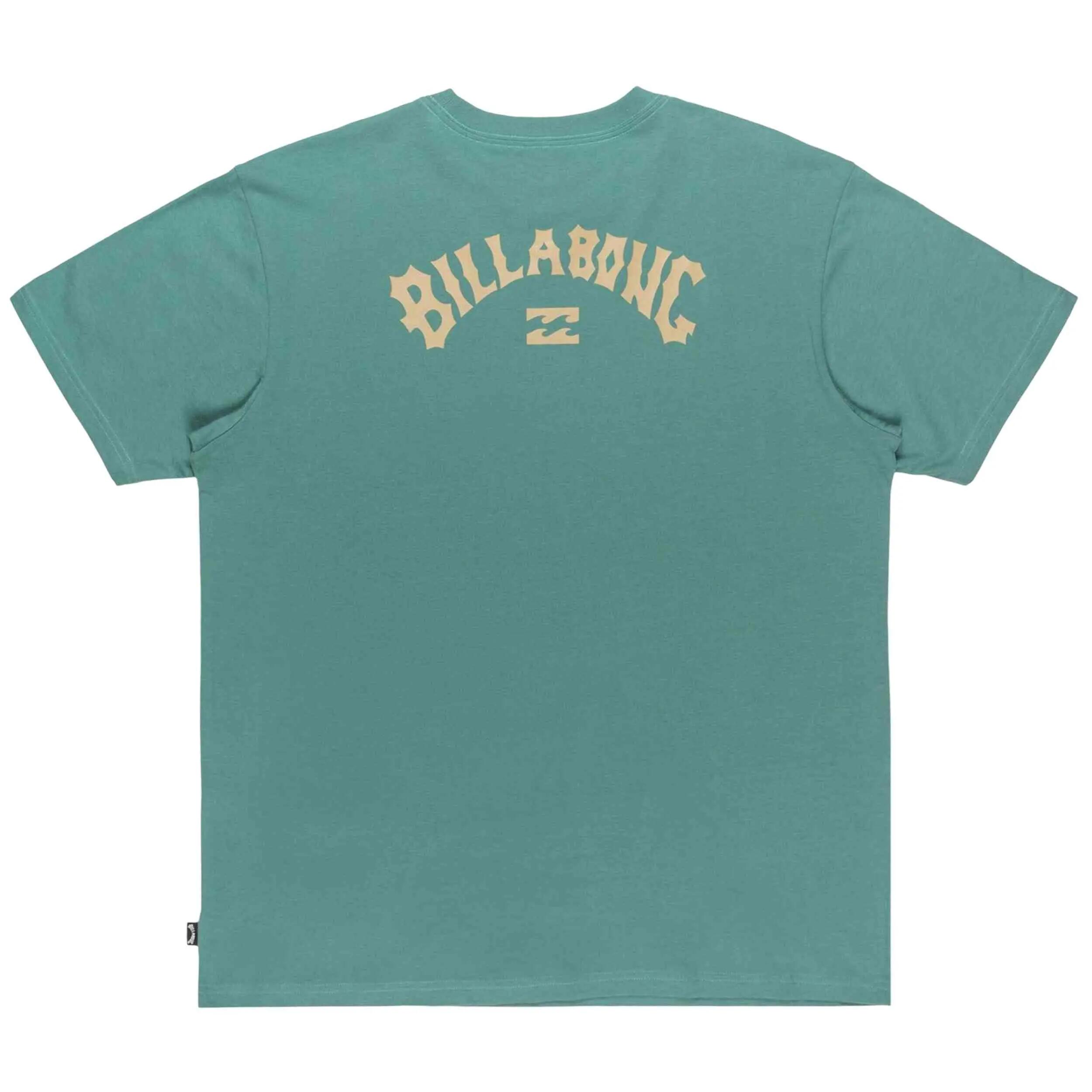 T-shirt met korte mouwen Billabong model Arch Wave "Turquesa" voor unisex 2/5