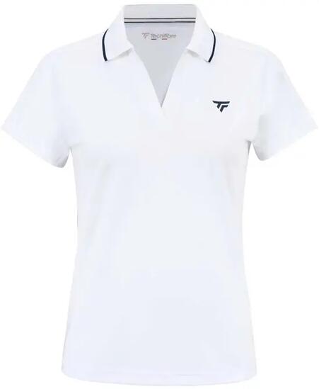 Polo - Sport - Femme - Manches courtes, coupe regular - Team Tech - Blanc