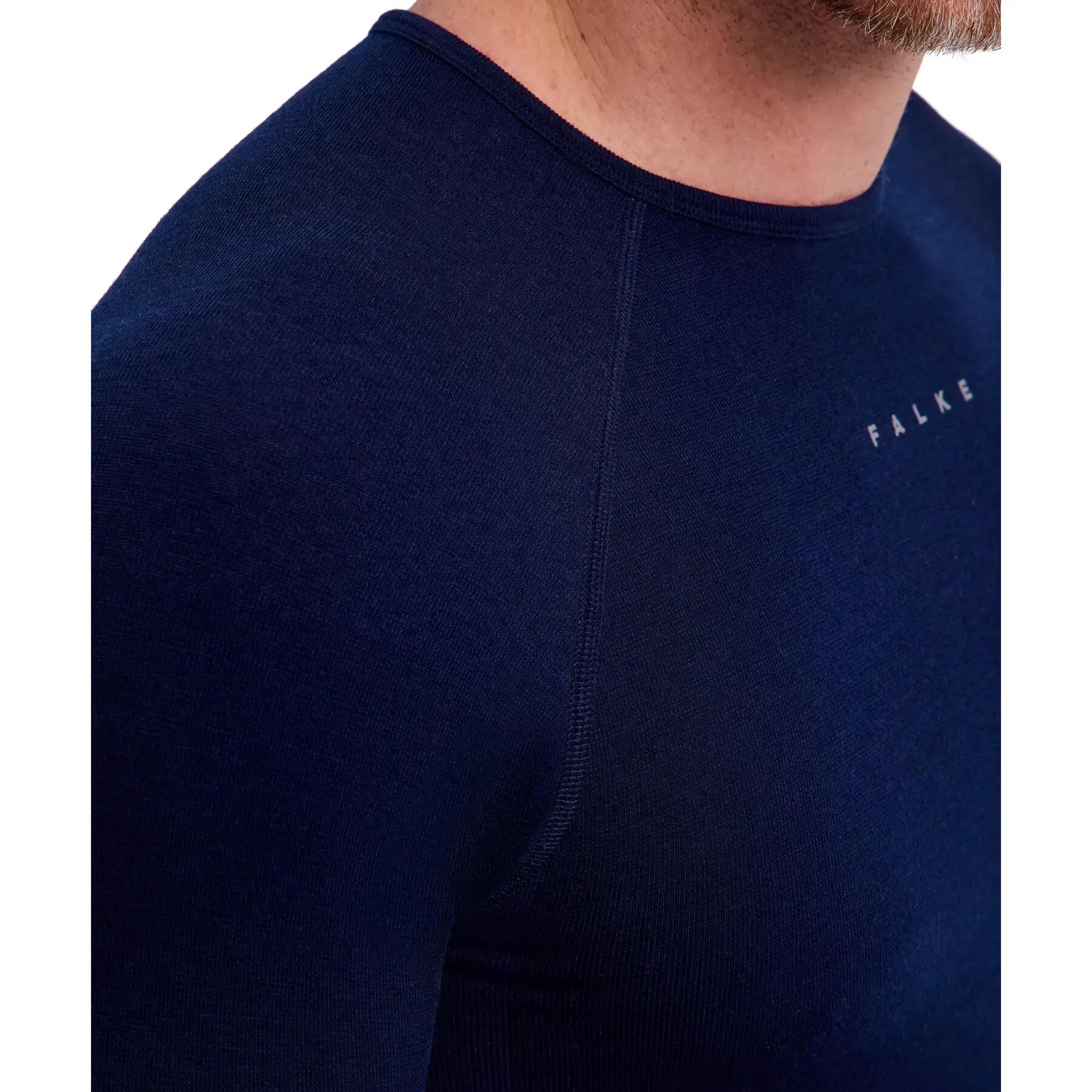 Camiseta interior de manga larga Falke Thermozone Backpack-Ready Wool-Tech 5/7
