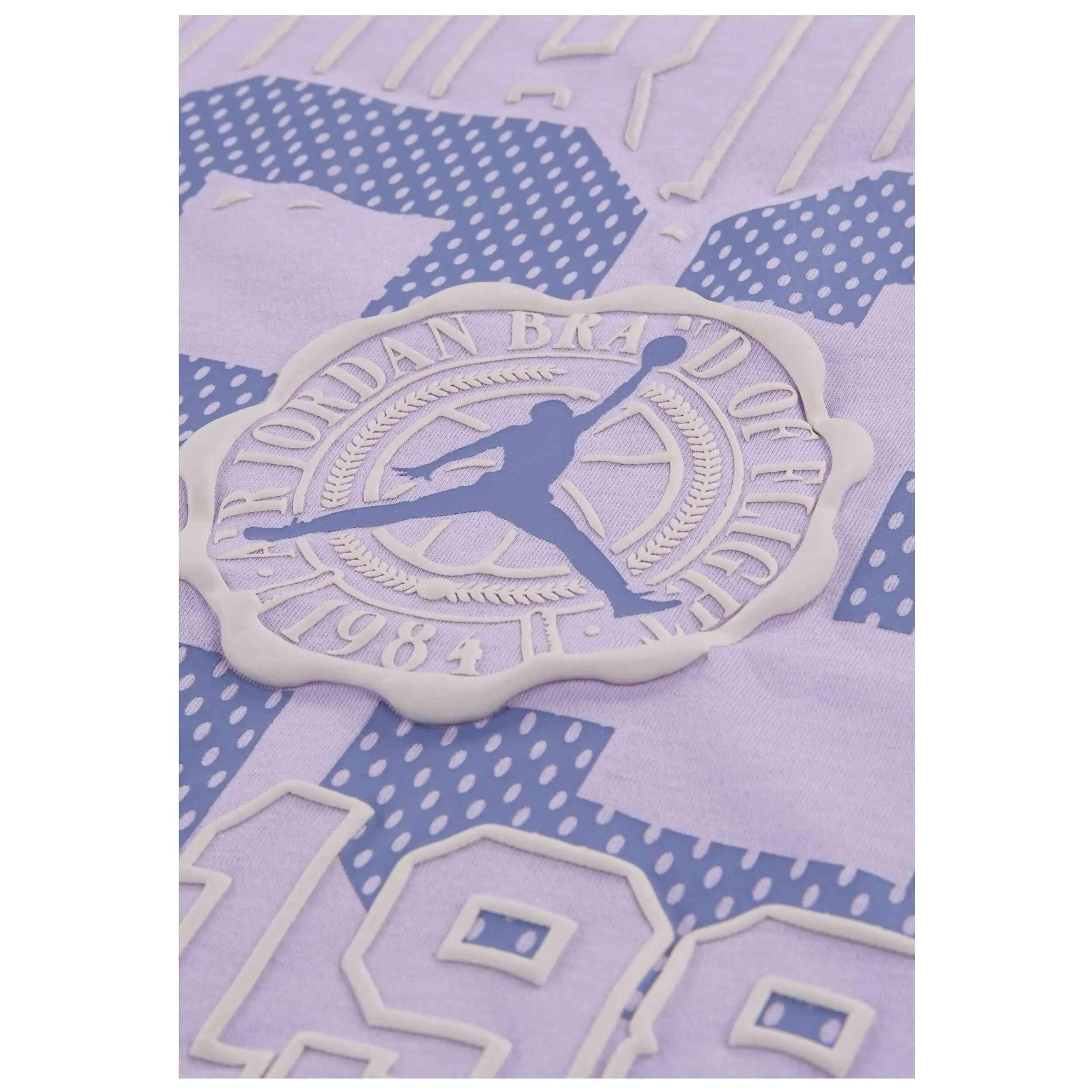 Kurzarmshirt Jordan Modell Secret Garden Collegiate "Violet Mist" für mädchen 4/4