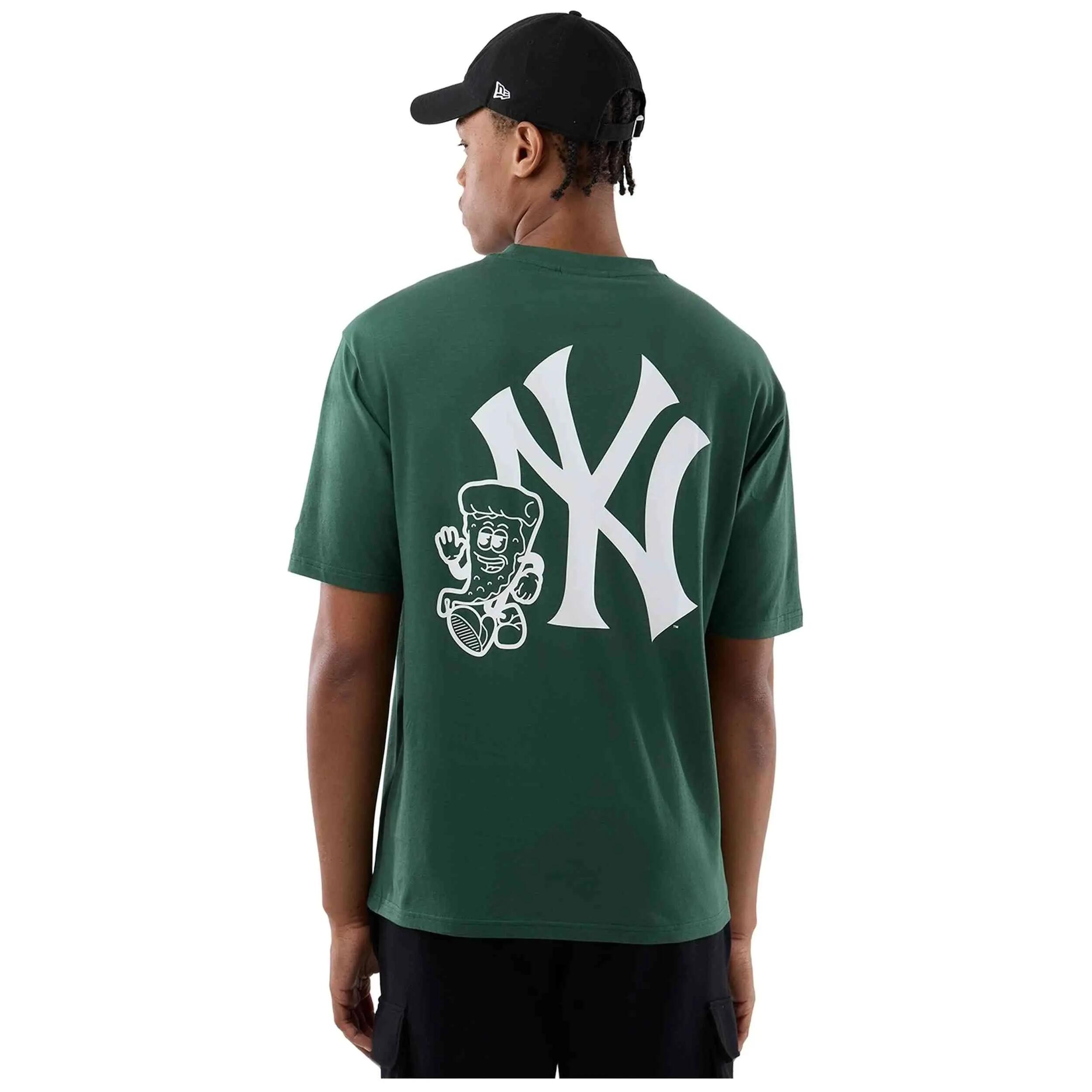 Camiseta de manga corta New Era modelo New York Yankees MLB Food Gra para hombre 3/5