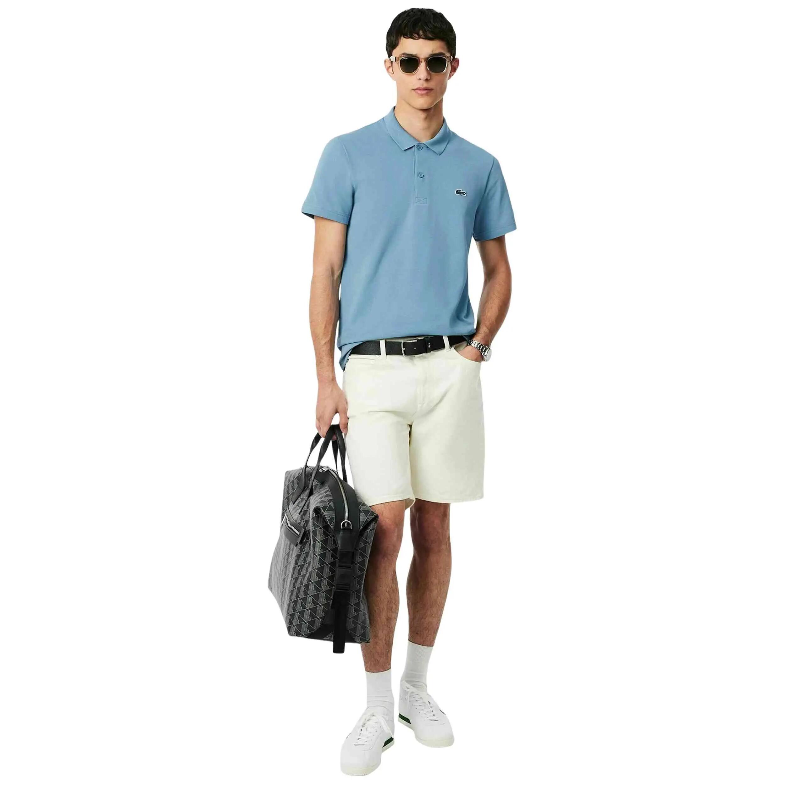 Korte mouw poloshirt Lacoste model DH5522-57I voor mannen 3/5