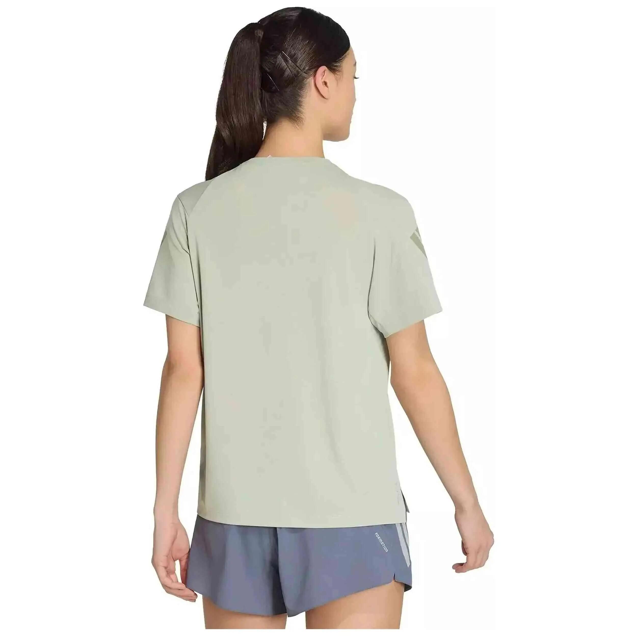 T-shirt Adidas modelo adi365 Climacool "halo green" para mulheres 2/4