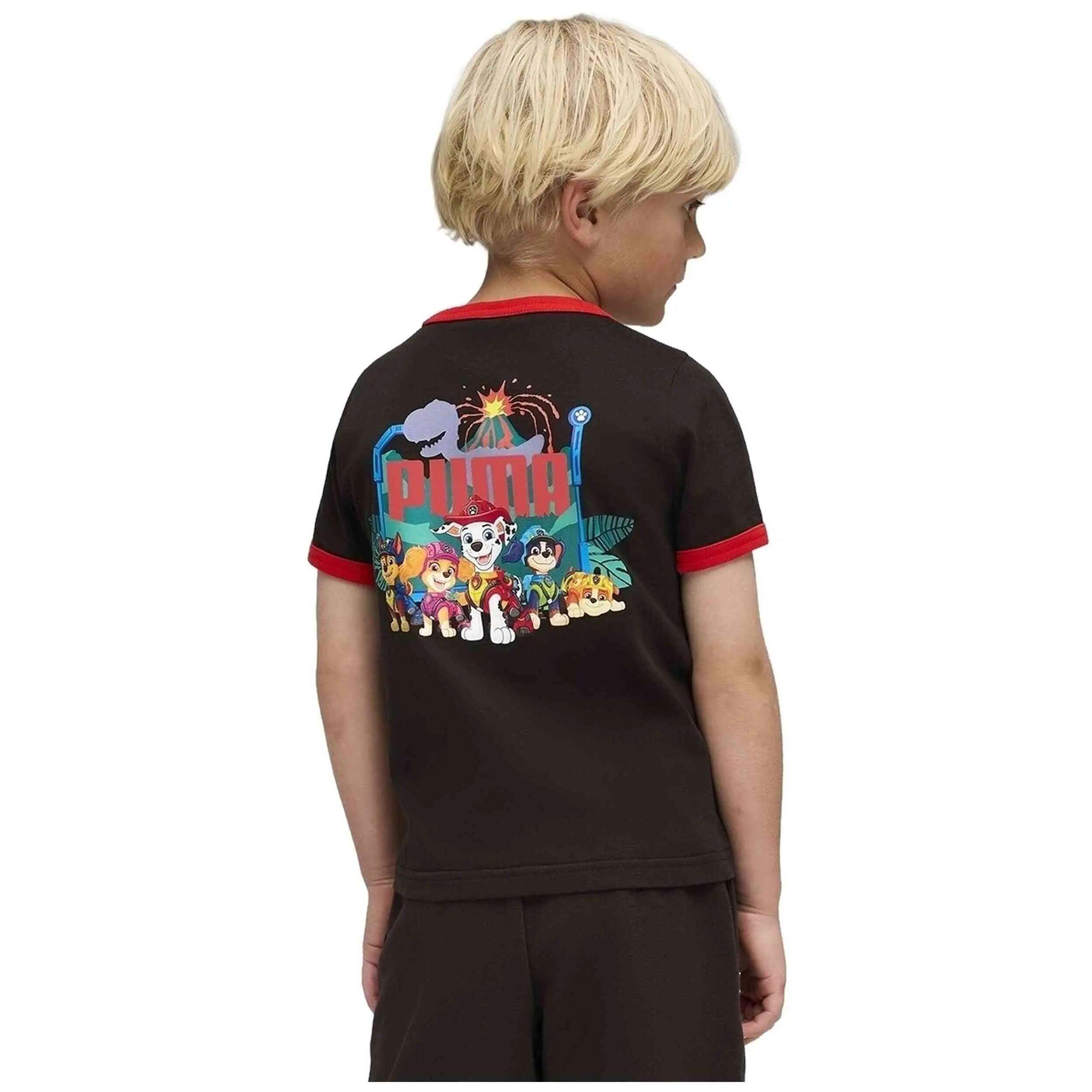 Kurzarmshirt Puma Modell 634935-01 für unisex jungen 4/5