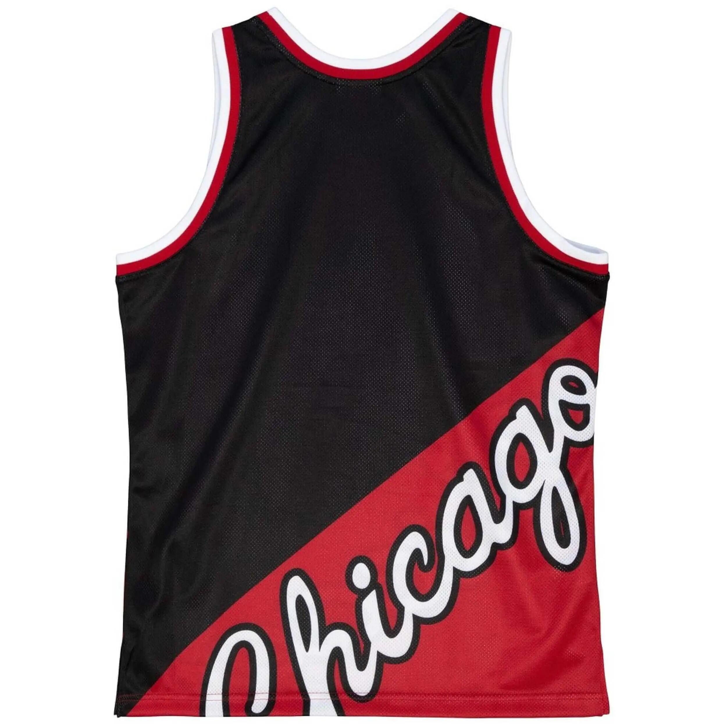 Maglia da basket Mitchell & Ness modello TMTK4350-CBUYYPPPBLCK per uomini 2/3
