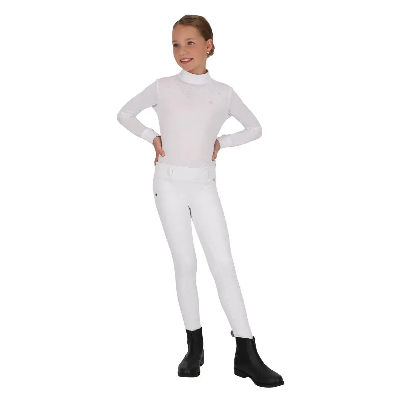 Polo a maniche lunghe per bambini QHP Amilara 5/6
