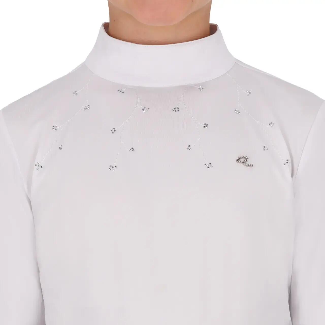 Polo a maniche lunghe per bambini QHP Amilara 4/6