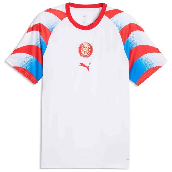 Maillot de football Puma modèle Girona FC Warm Up "PUMA White-PUMA Re pour homme