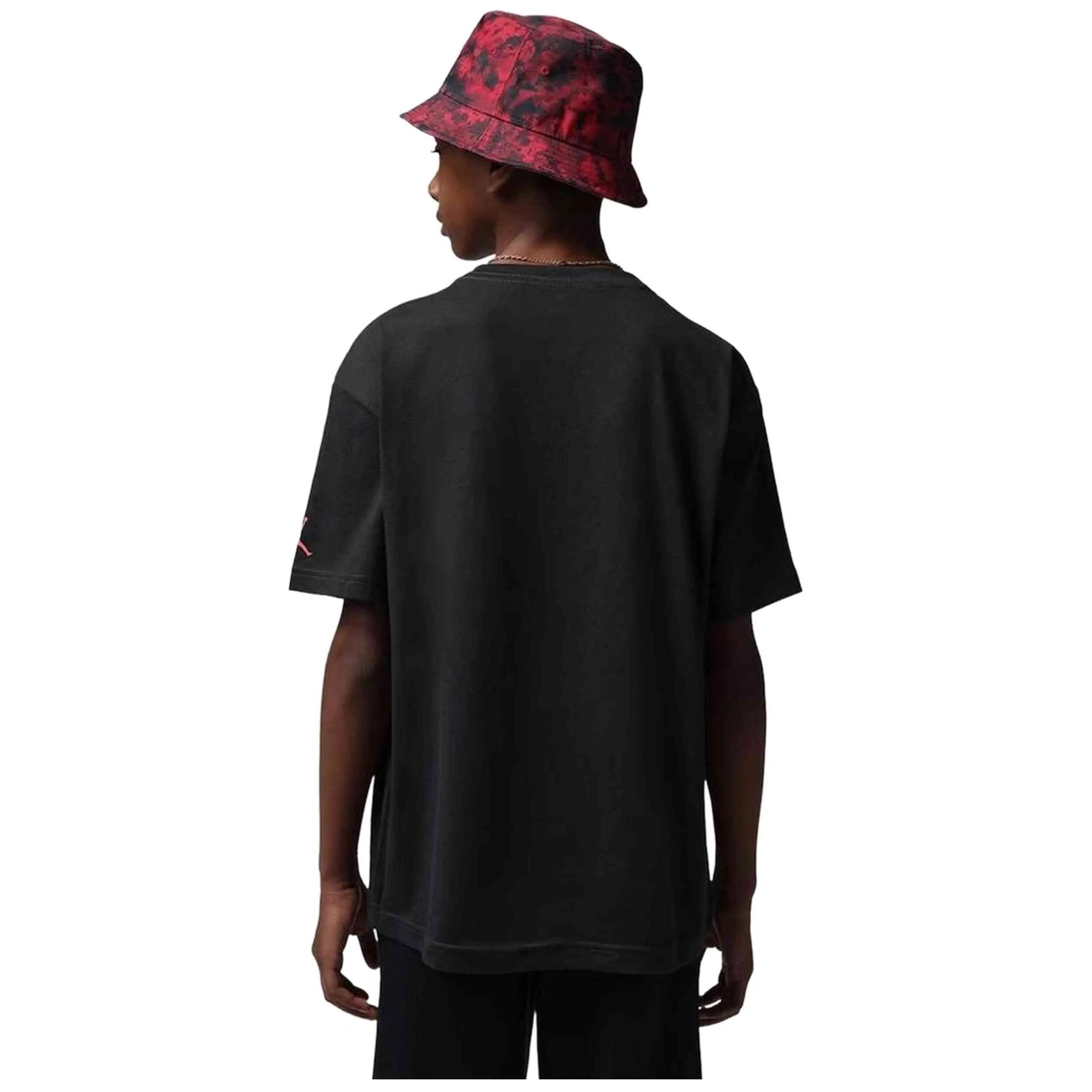 Camiseta de manga corta Jordan modelo Authentic "Off Noir" para niños unisex 2/5