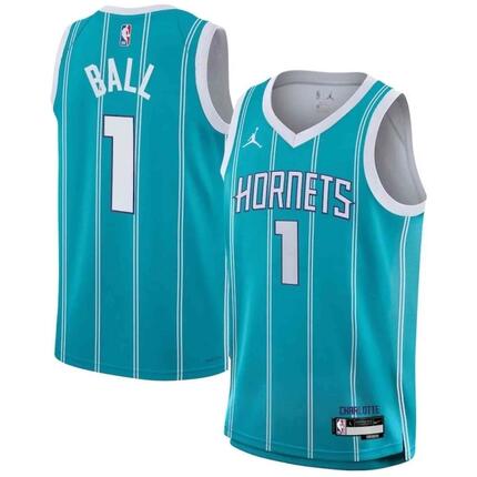Maillot de basket Jordan modèle Charlotte Hornets NBA Swing pour unisexe enfants