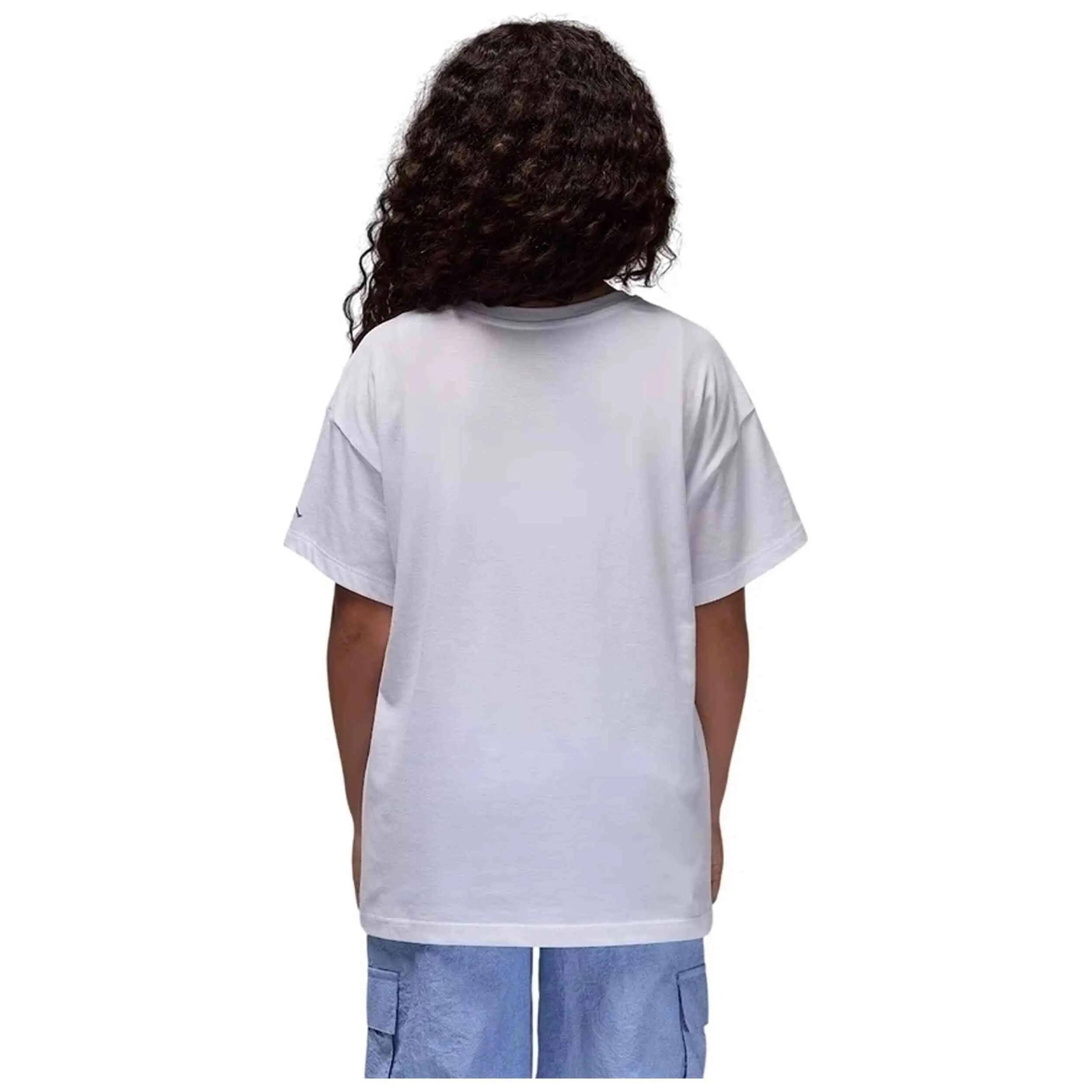 Camiseta de manga corta Jordan modelo 23 Flowers para niñas 2/5