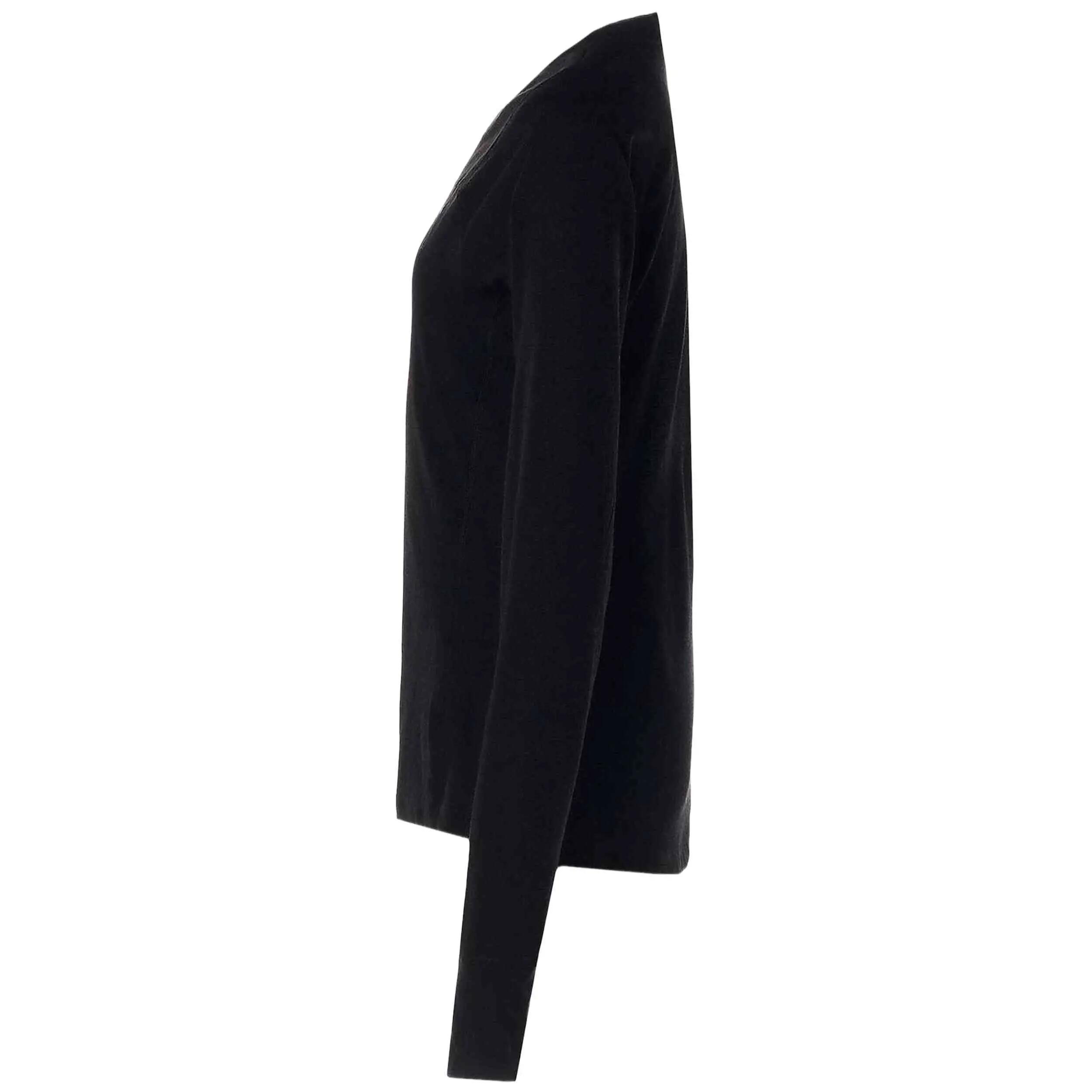 Camisola de manga comprida Puma modelo Seasons Wool Long SL "Negro para mulheres 3/5