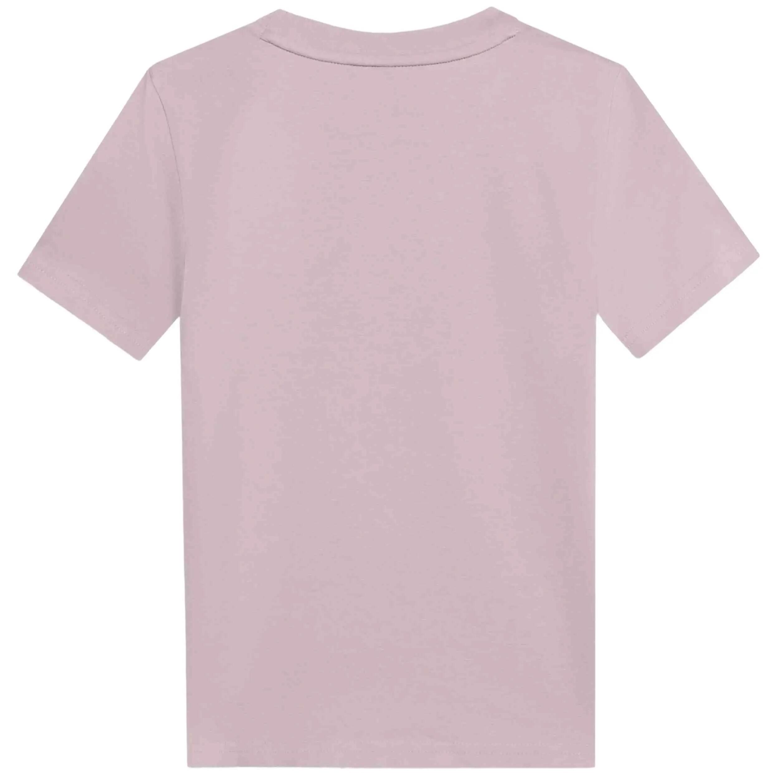 T-shirt Puma modelo Essentials Nature 2.0 Graphic "Misty Pink" para garotas 5/5