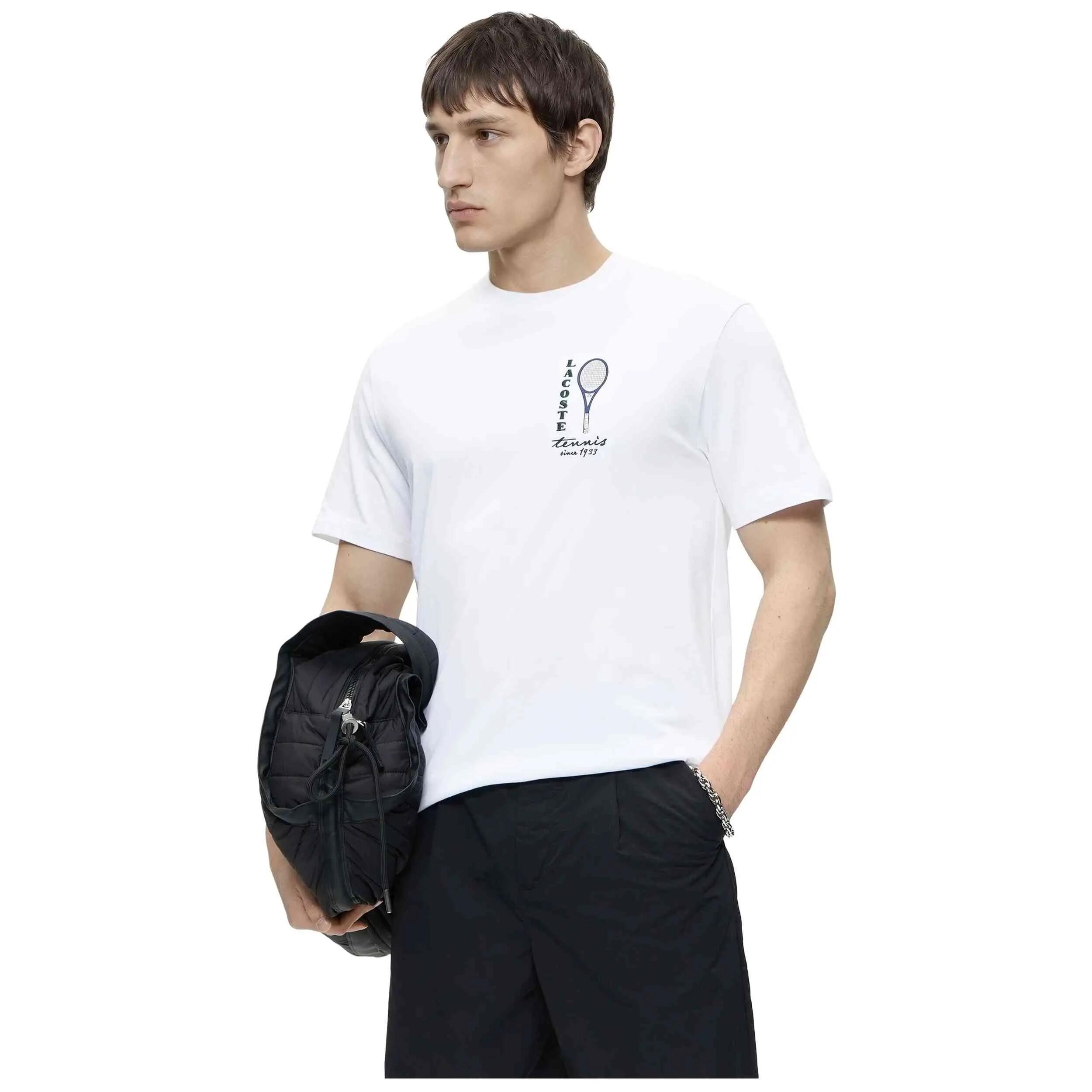 Kurzarmshirt Lacoste Modell 124-15919440855384 für männer 5/5