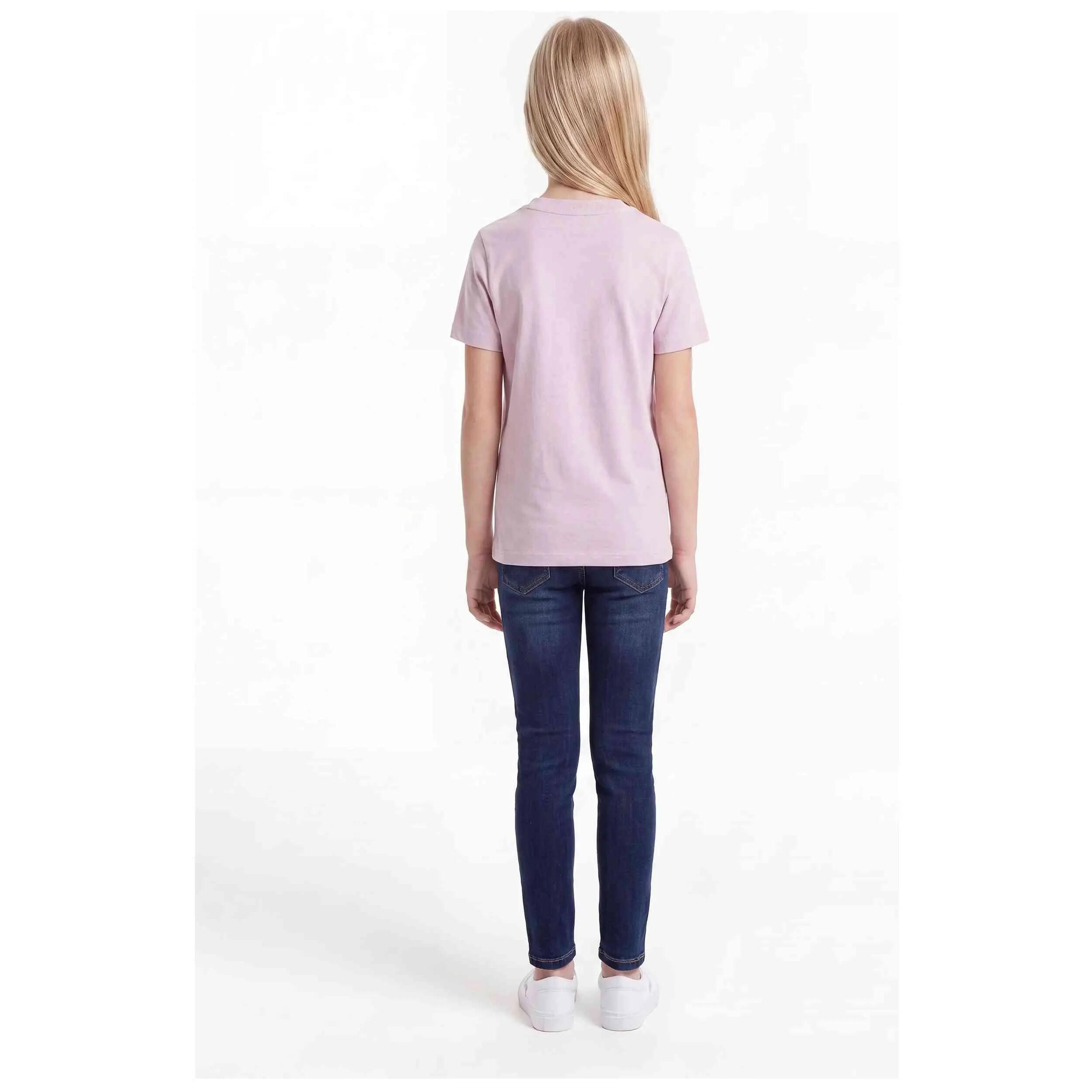 T-shirt Puma modelo Essentials Nature 2.0 Graphic "Misty Pink" para garotas 2/5