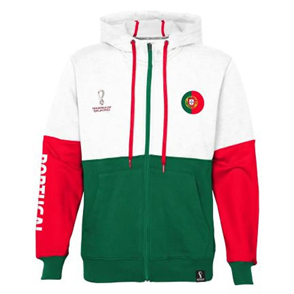 OUTERSTUFF Fifa Country Contrast Junior суичър с качулка Portugal бял