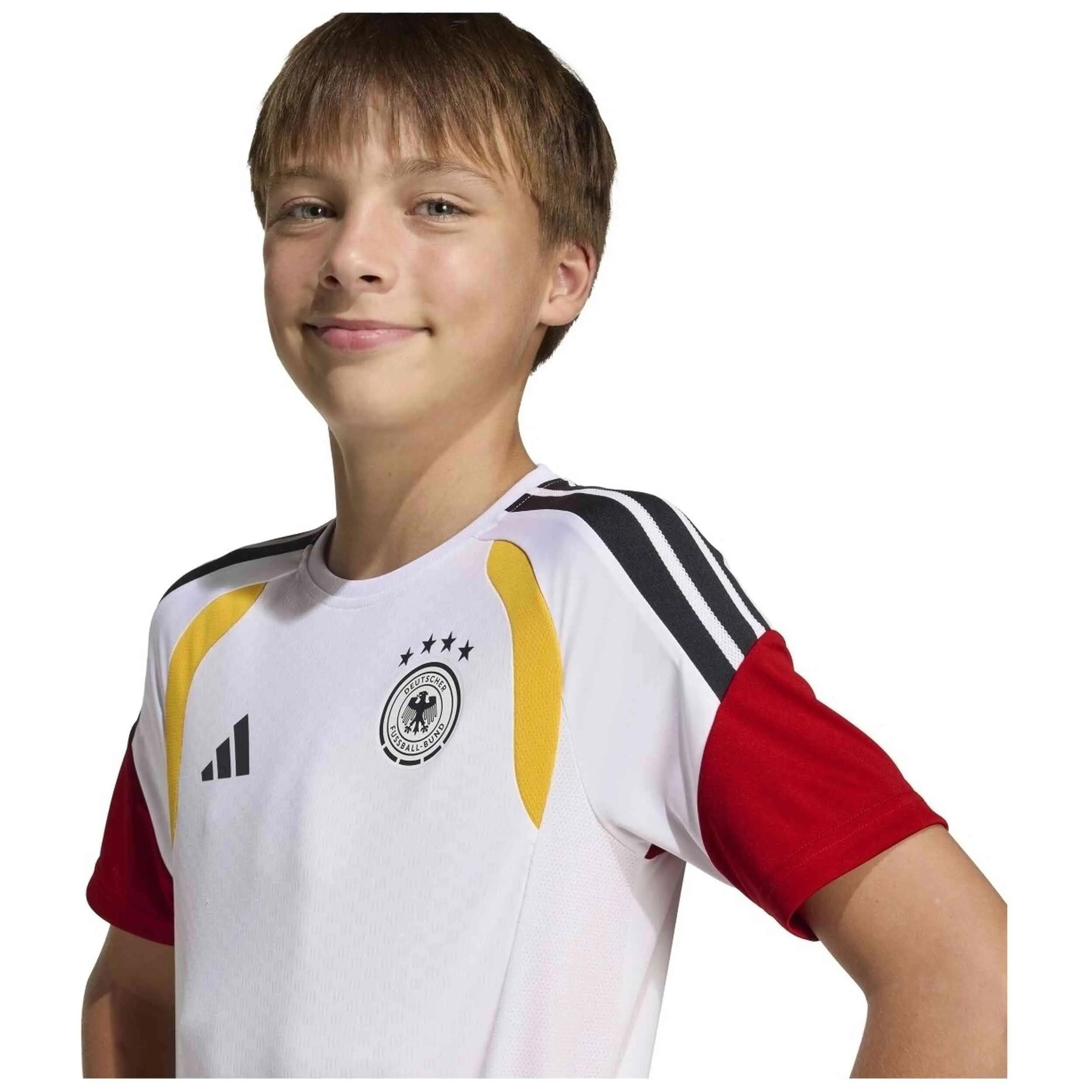 Maillot de football Adidas modèle Germany 26 Tiro Training pour unisexe enfants 4/5