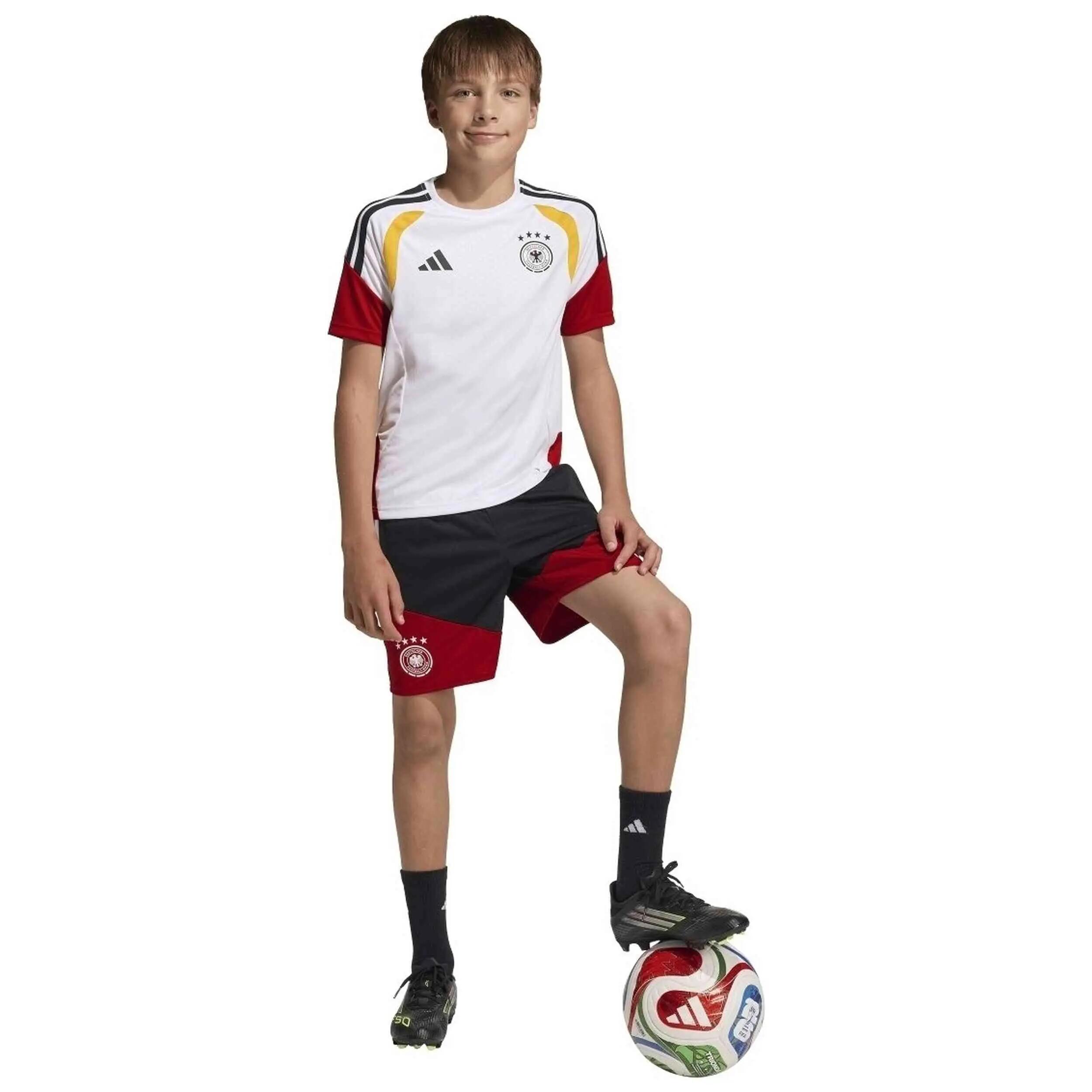 Maillot de football Adidas modèle Germany 26 Tiro Training pour unisexe enfants 3/5