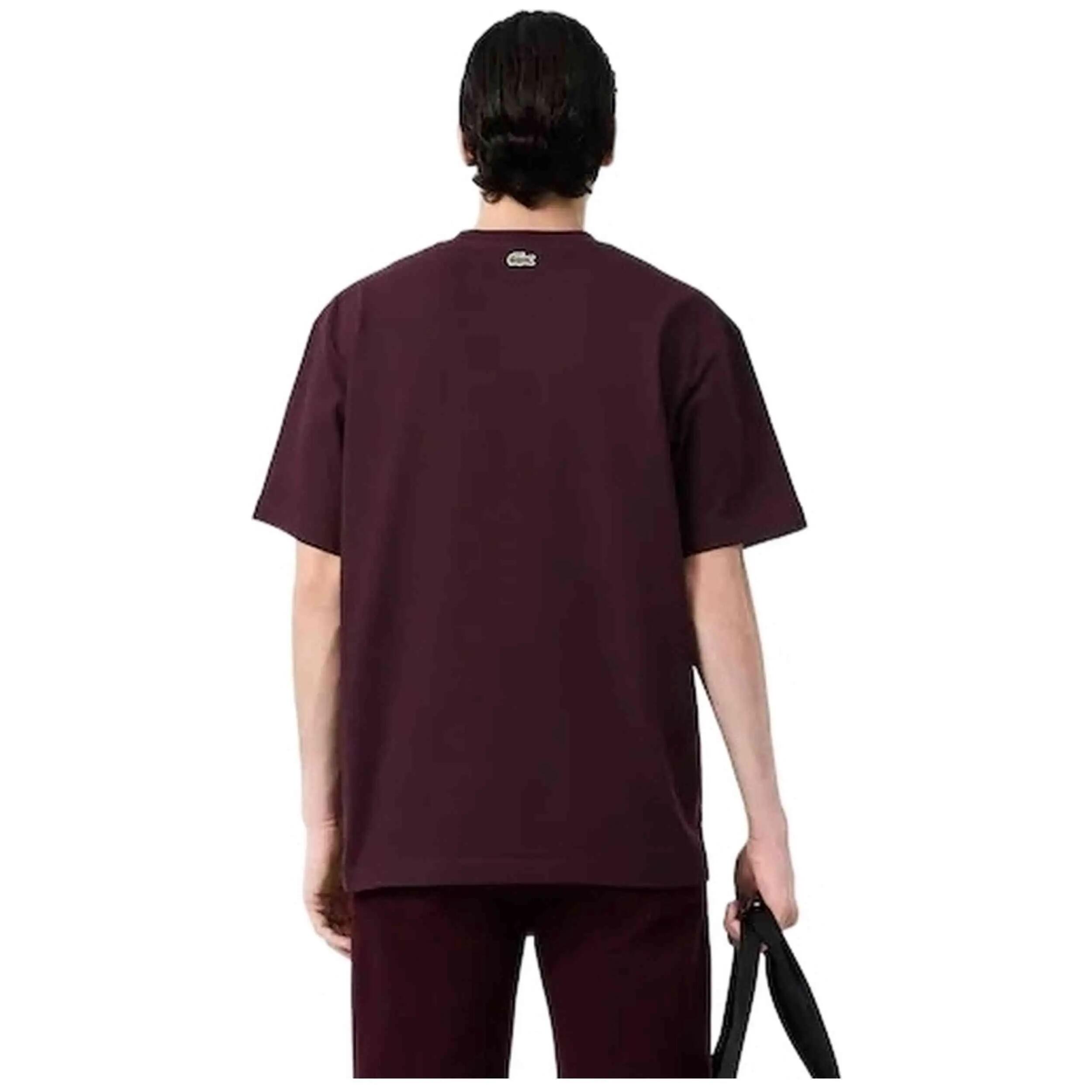 Maglia a maniche corte Lacoste modello TH9985-00-3KE per uomini 4/5