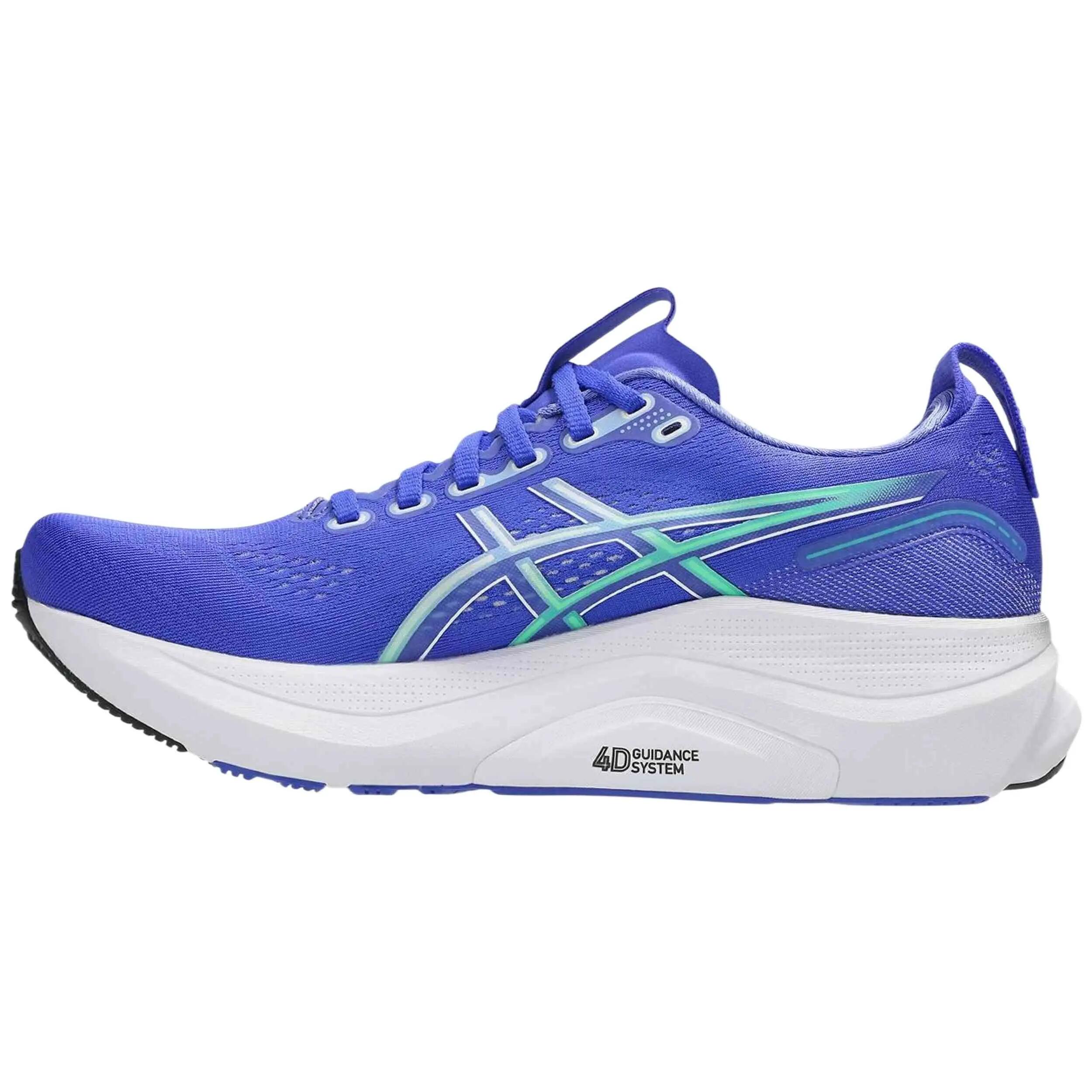Scarpe da running Asics modello GEL-Kayano 32 "Blue/Green" per uomini 3/5