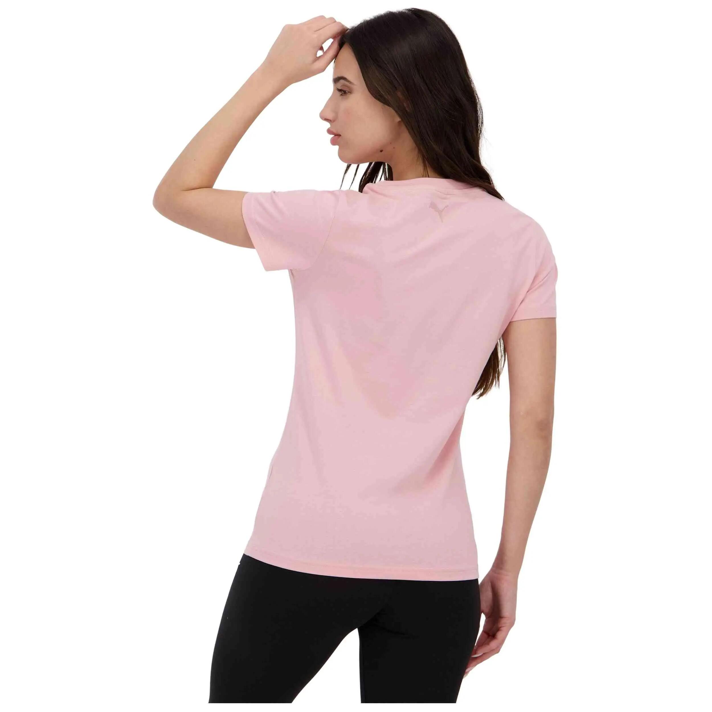 T-shirt Puma modelo Floral Graphic Cat "Rosy Outlook" para mulheres 2/4