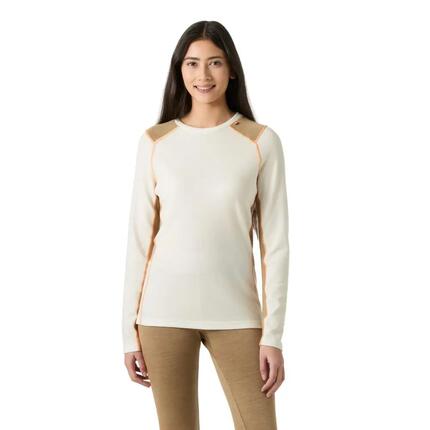 Damen - Sport-Baselayer - Langarmshirt - Lifa Merino Midweight Crew - Snow - XL