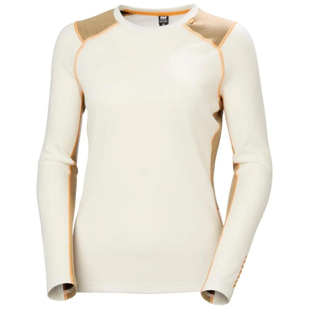 Maglia termica donna - Merino - Lifa Merino - Bianco cotone 3/4