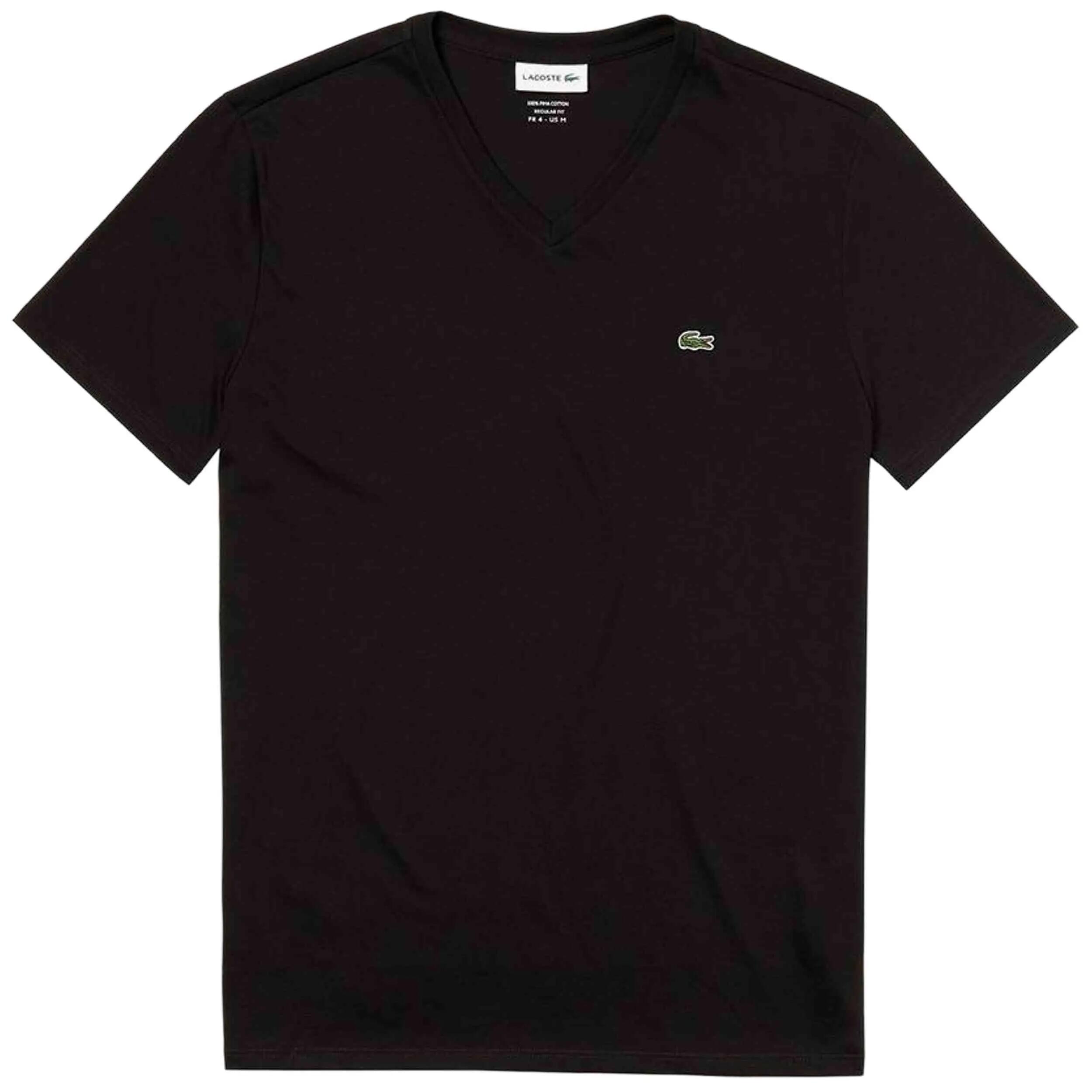 T-shirt Lacoste model Camiseta Lacoste Regular Fit manga corta negro for man 1/5
