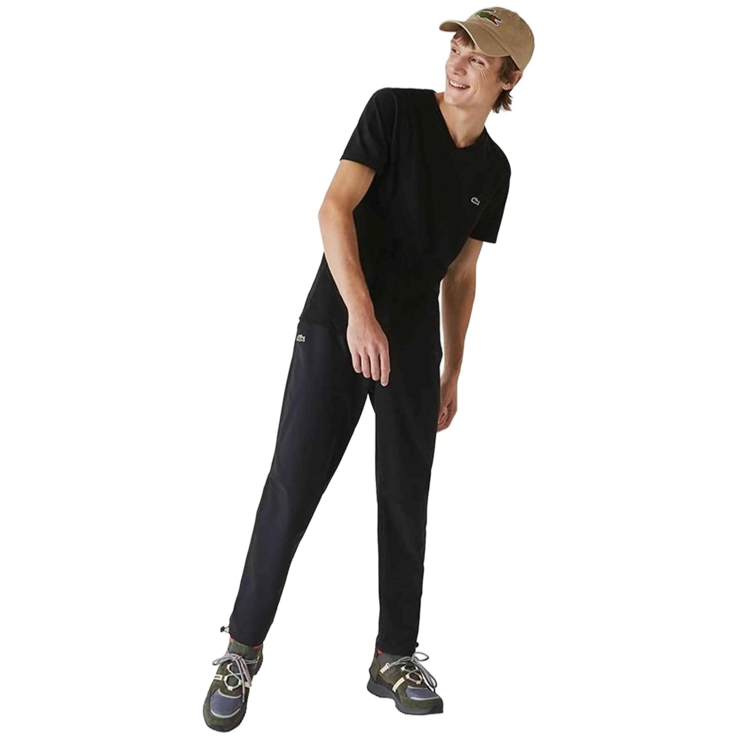 T-shirt Lacoste model Camiseta Lacoste Regular Fit manga corta negro for man 4/5
