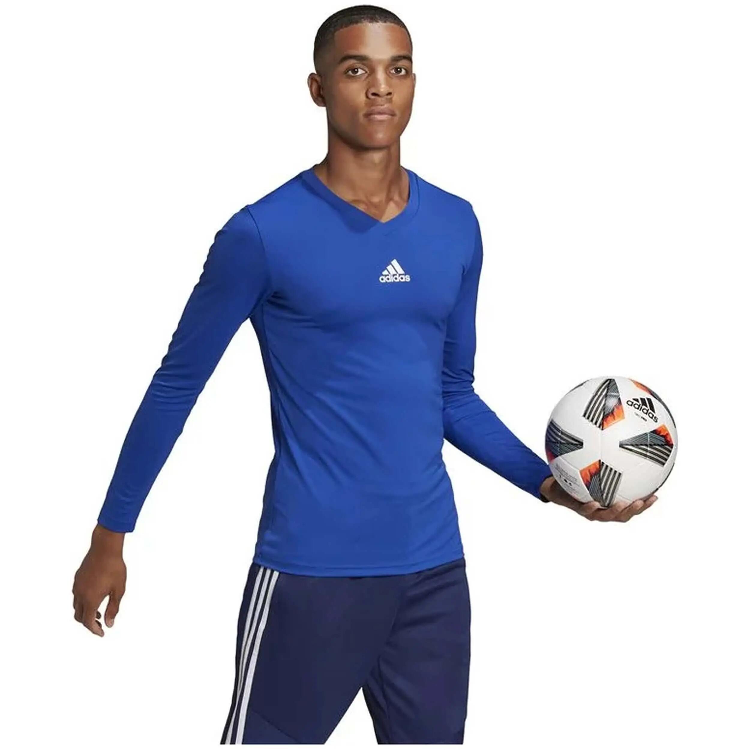 T-shirt met lange mouwen Adidas model Team Base voor mannen 5/5