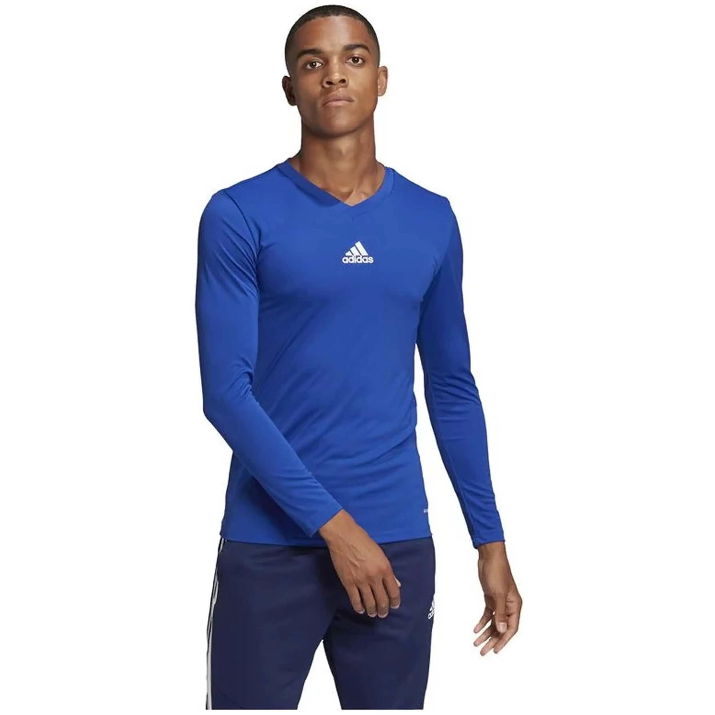 T-shirt met lange mouwen Adidas model Team Base voor mannen 3/5