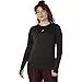 Damen - Running - Laufshirt - Langarm - Road Seamless - Schwarz 3/4