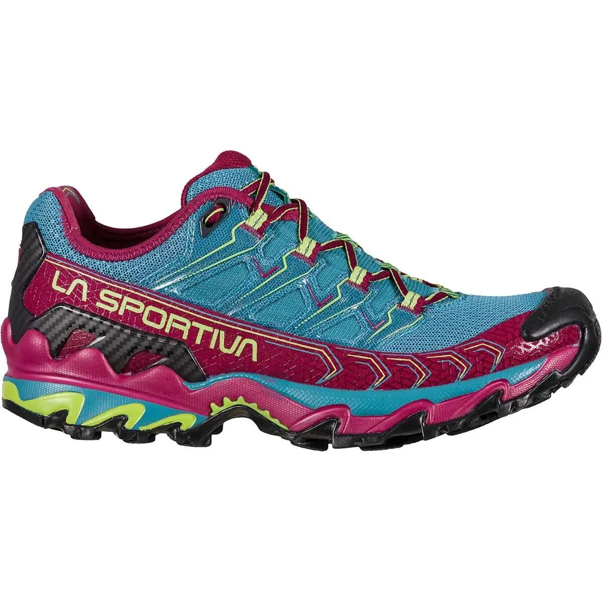 Damen - Trailrunning - Schuhe - Ultra Raptor II - Red Plum/Topaz 3/4