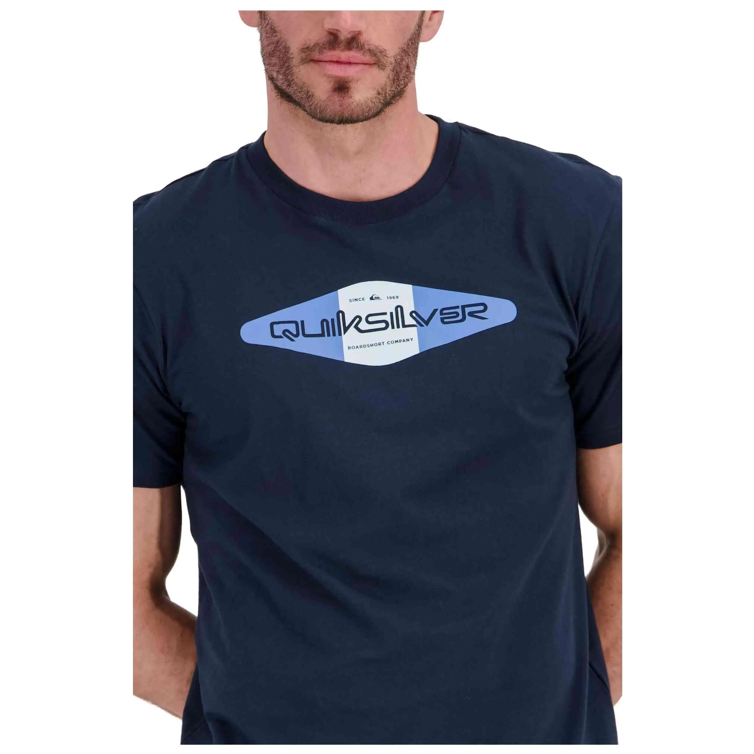 Maglia a maniche corte Quiksilver modello Shade "Navy" per uomini 4/5